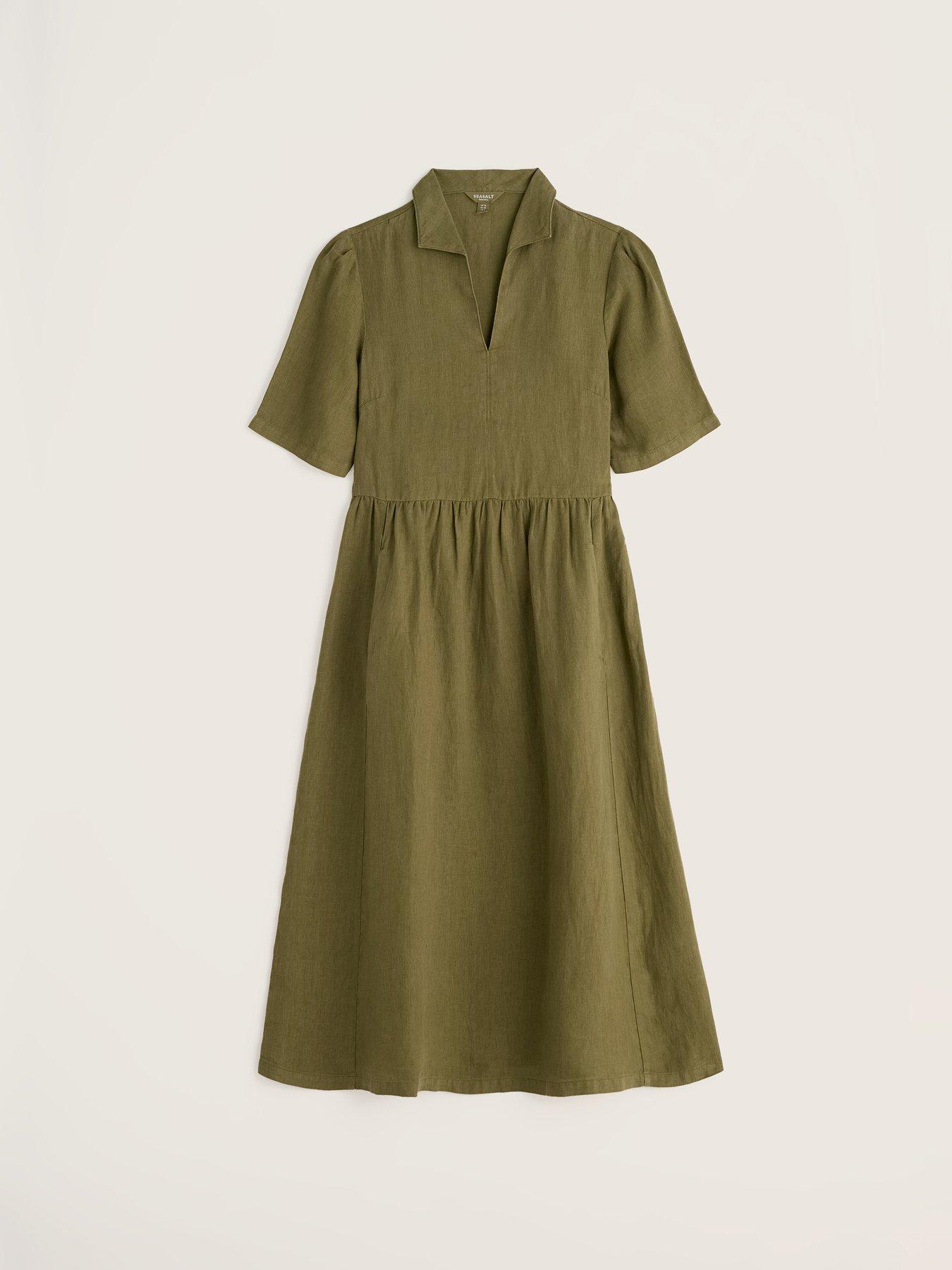 Image 4 of 5 of Seasalt Cornwall Fen Violet Dress Creek - Multi