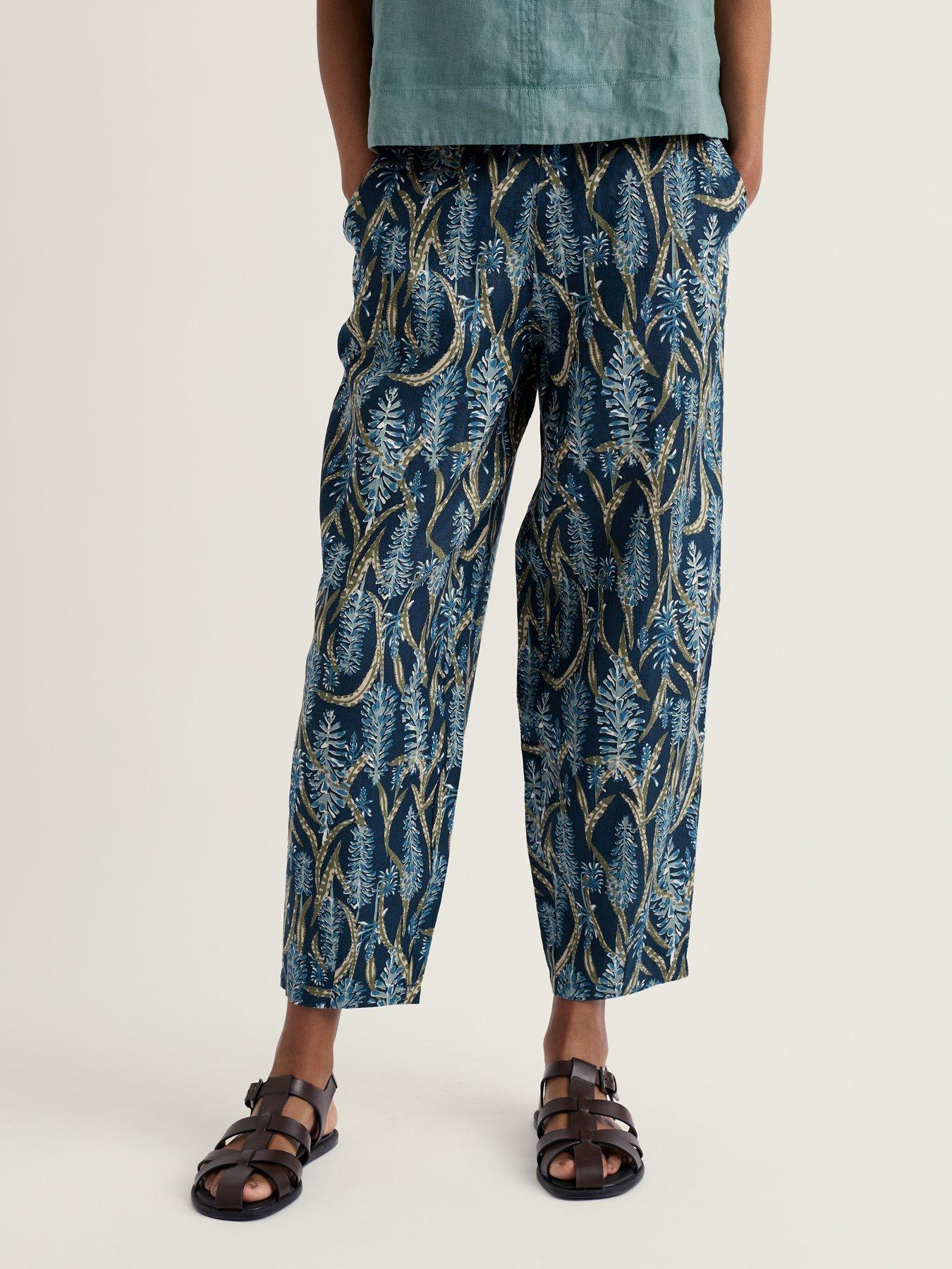 Seasalt Cornwall Noweth Trouser Red Hot Poker Maritime - Multi