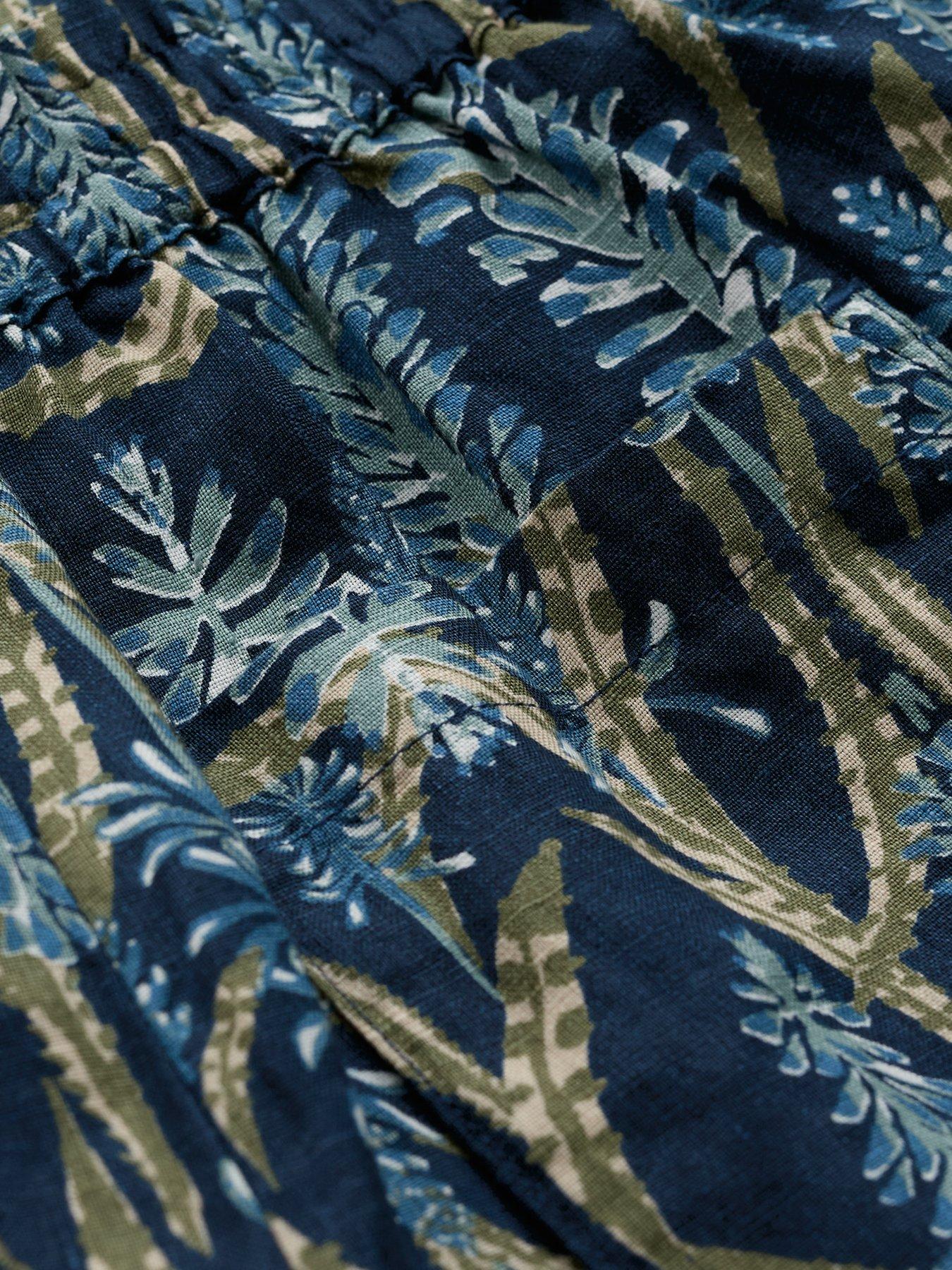 Image 5 of 5 of Seasalt Cornwall Noweth Trouser Red Hot Poker Maritime - Multi