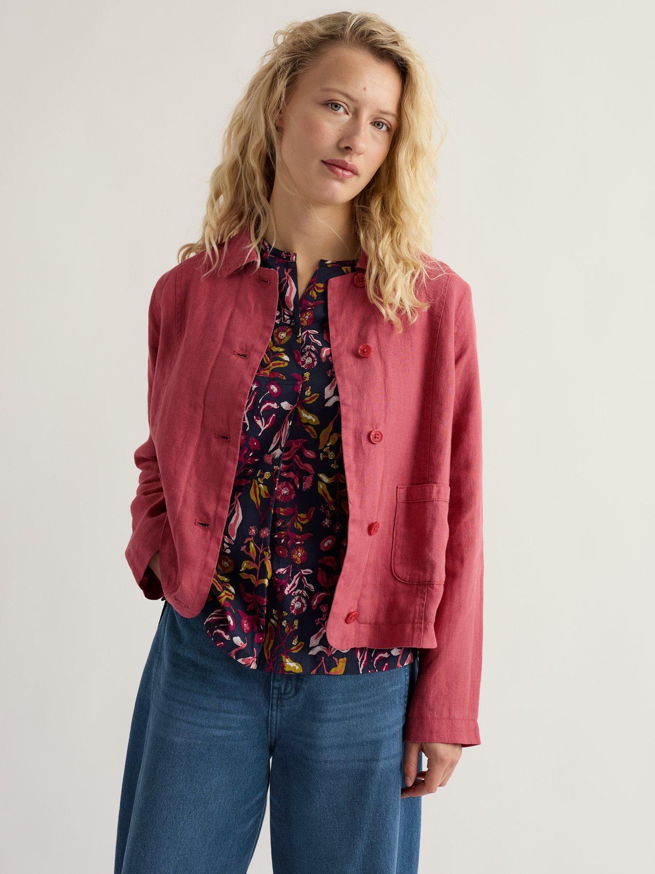 Seasalt Cornwall Arame Jacket - Echinacea