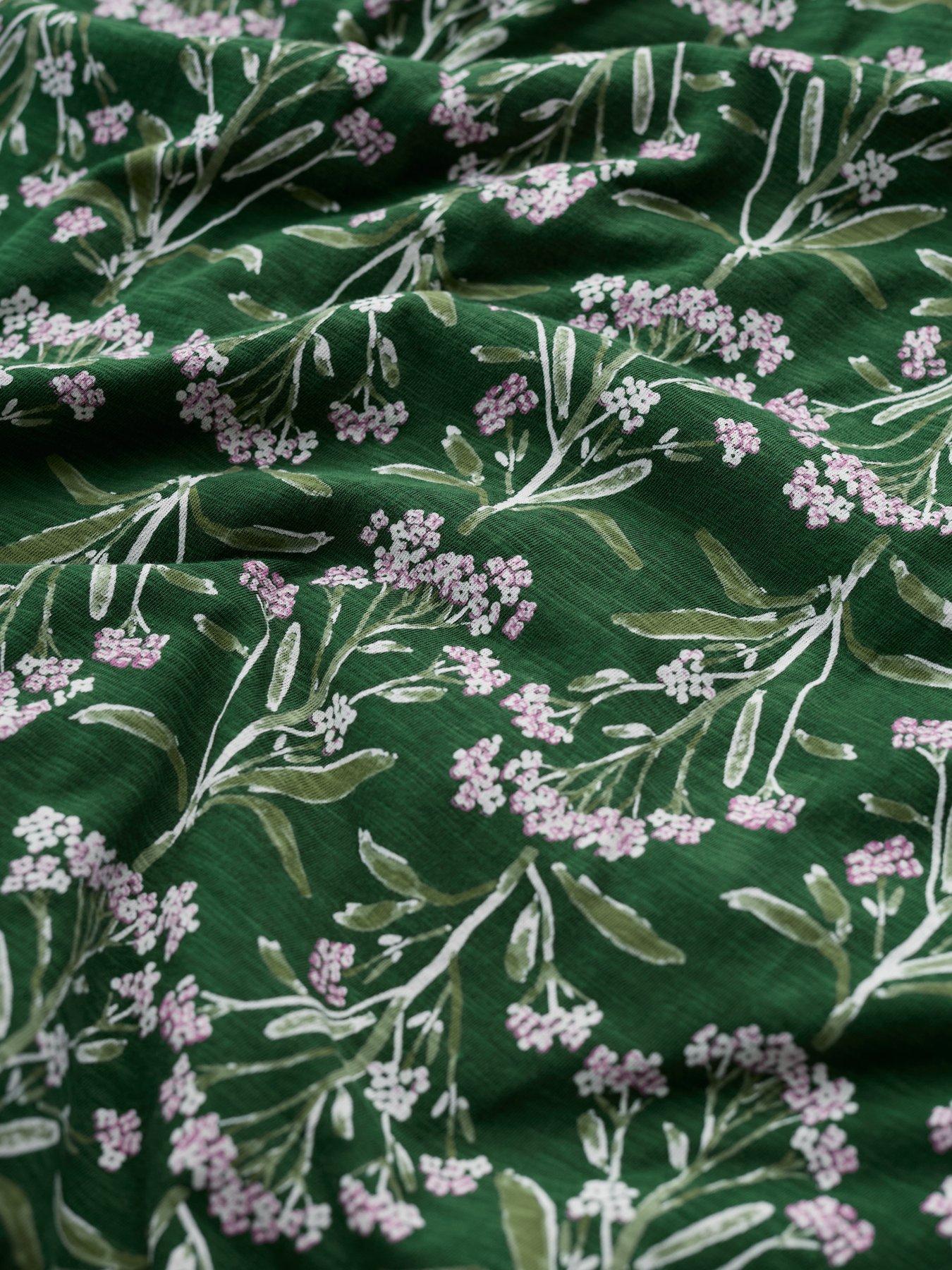 Image 5 of 5 of Seasalt Cornwall Chateaux Dress Yarrow Study Treetop