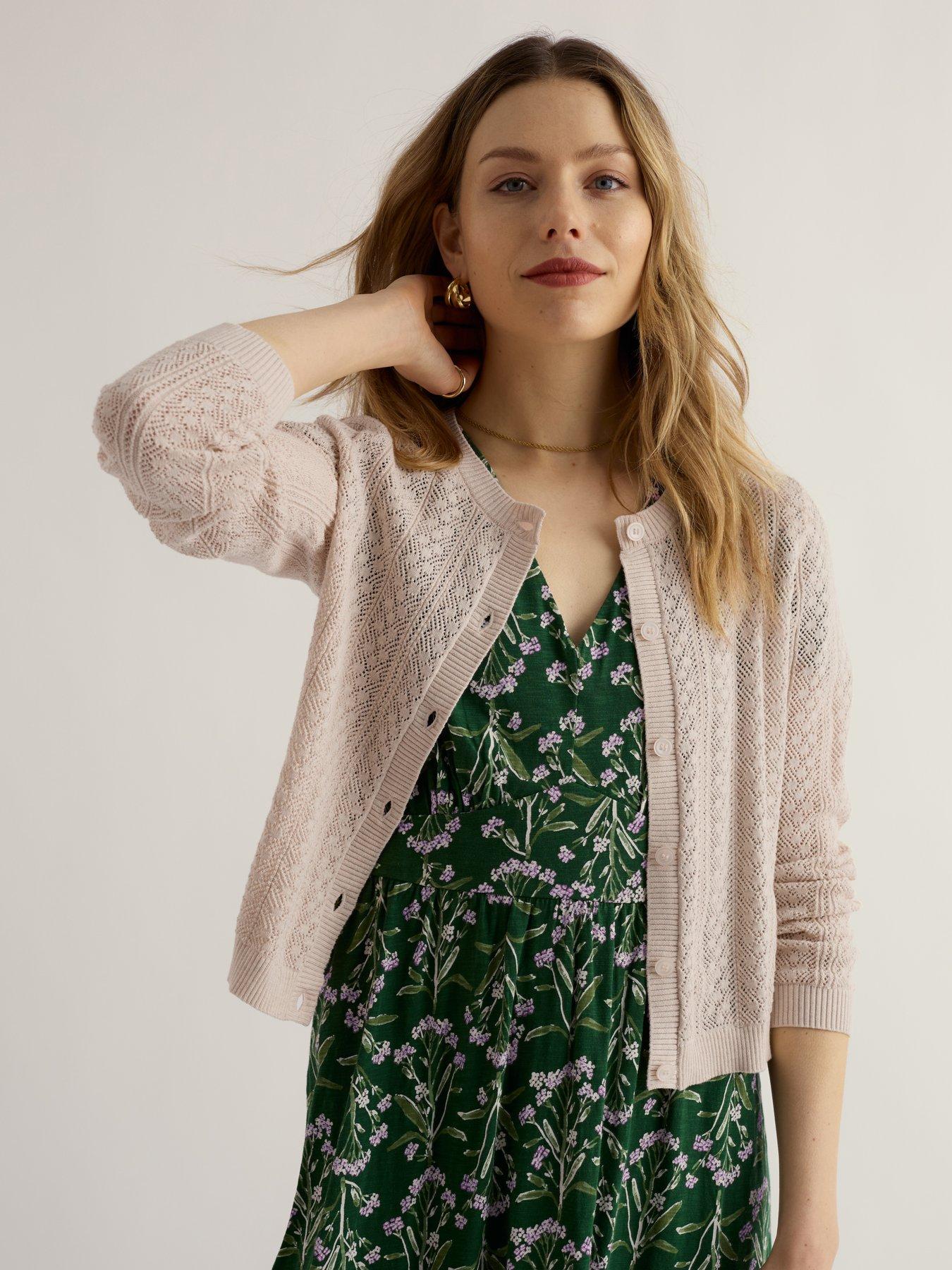 Seasalt Cornwall Willowing Cardigan - Chalk