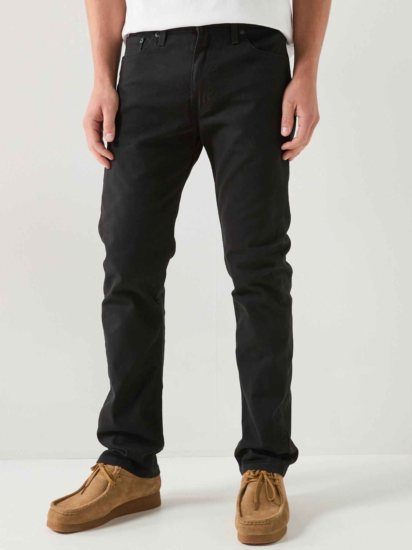 levis-levis-513-slim-straight-fit-jeans-jet-blackfront