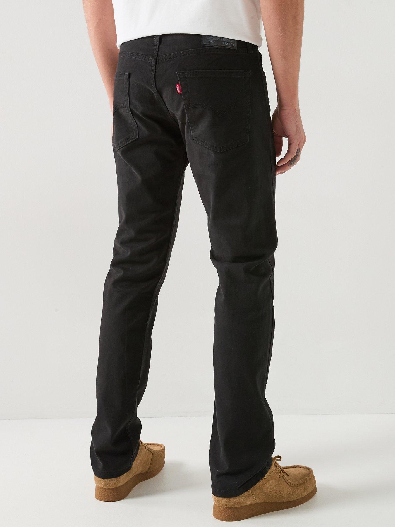 levis-levis-513-slim-straight-fit-jeans-jet-blackstillFront