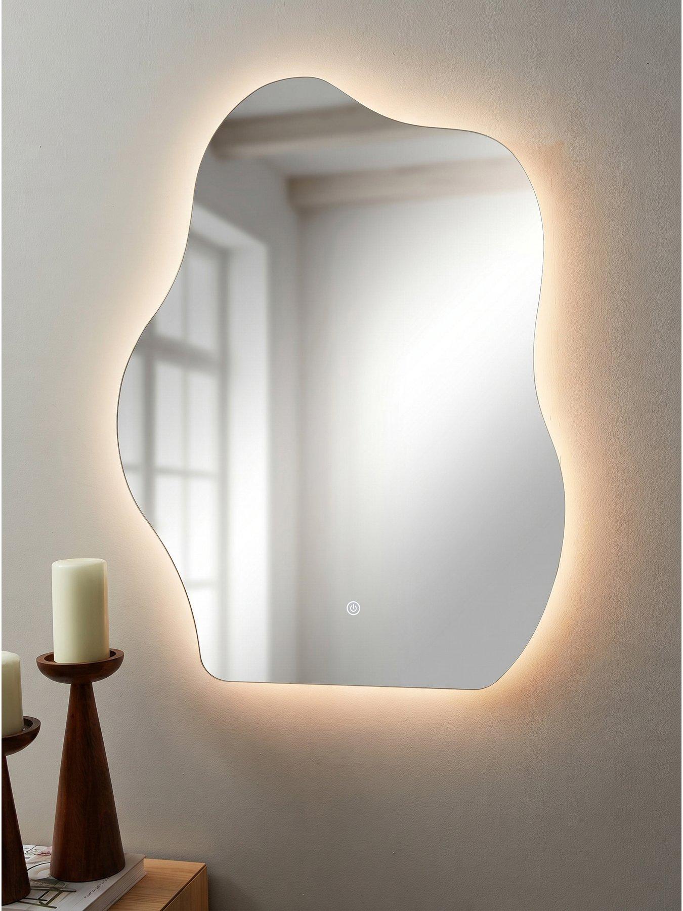 The Very Collection LED Orangic Wall Mirror 60x80cm