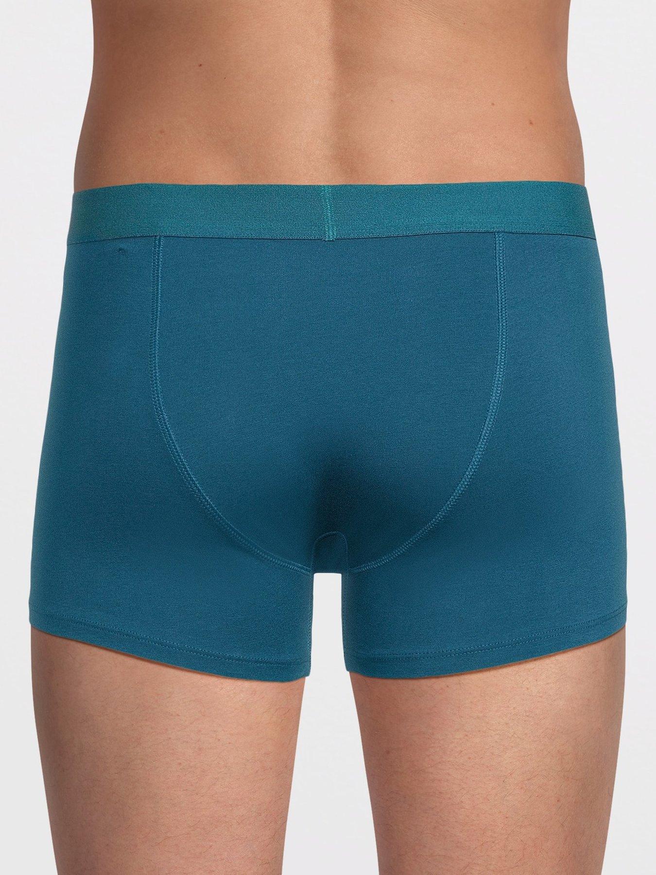 Image 3 of 3 of The Very Collection 5 Pack Assorted Trunks - Grey, Burgundy, Sage, Blue, Navy