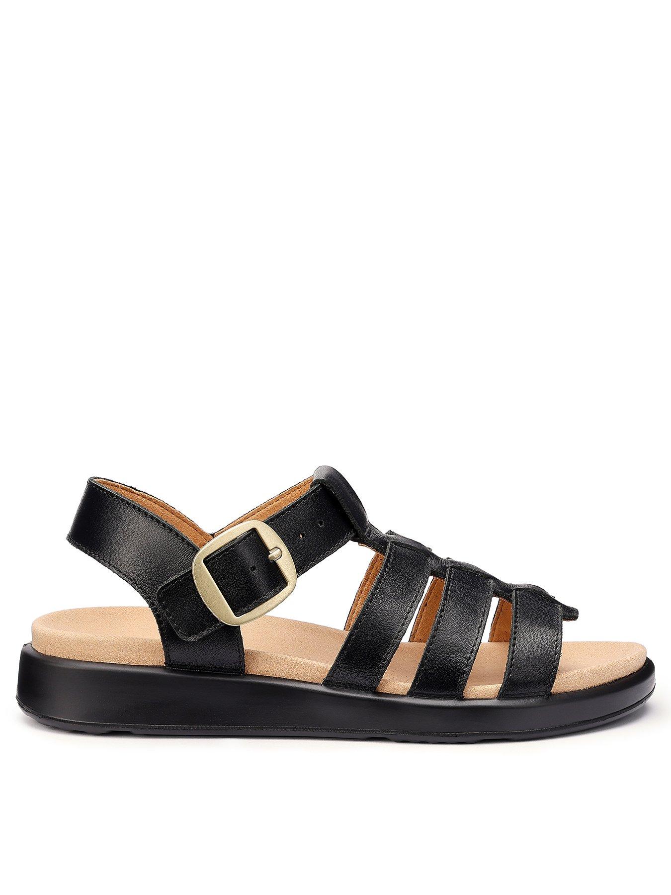 Hotter Alanya Wide - Black
