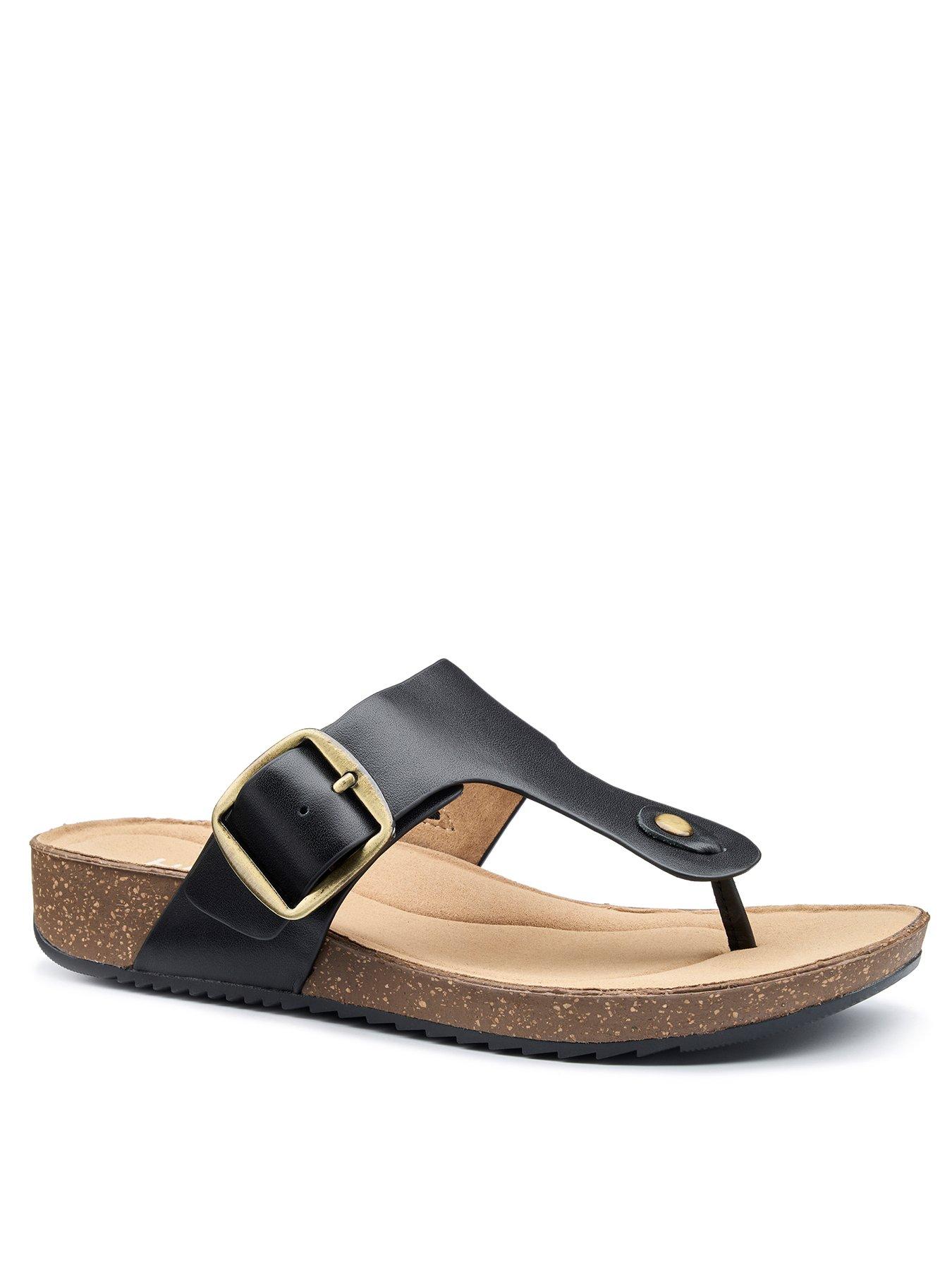 Image 2 of 5 of Hotter Resort Sandals - Black