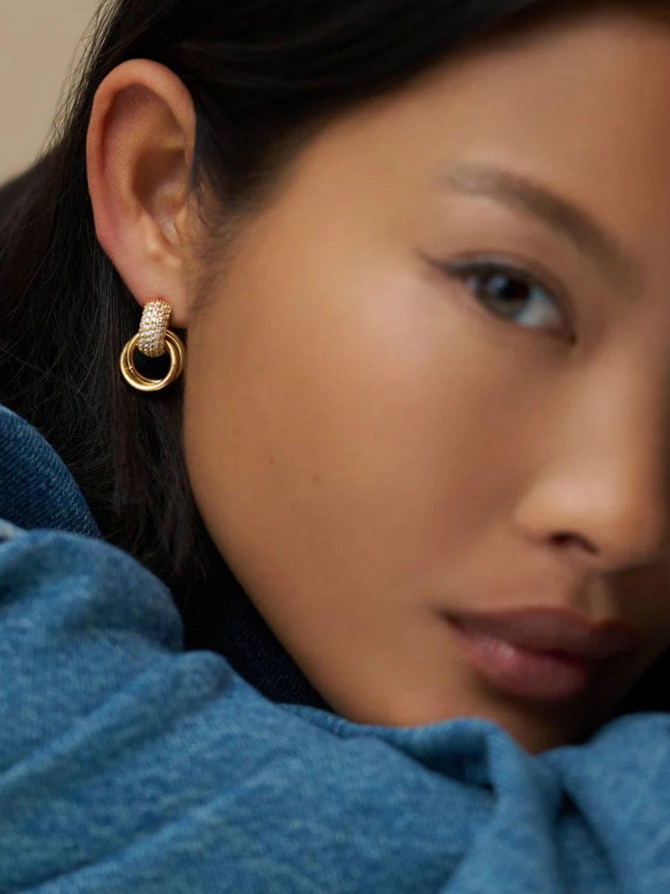 orelia-pave-interlocking-earrings
