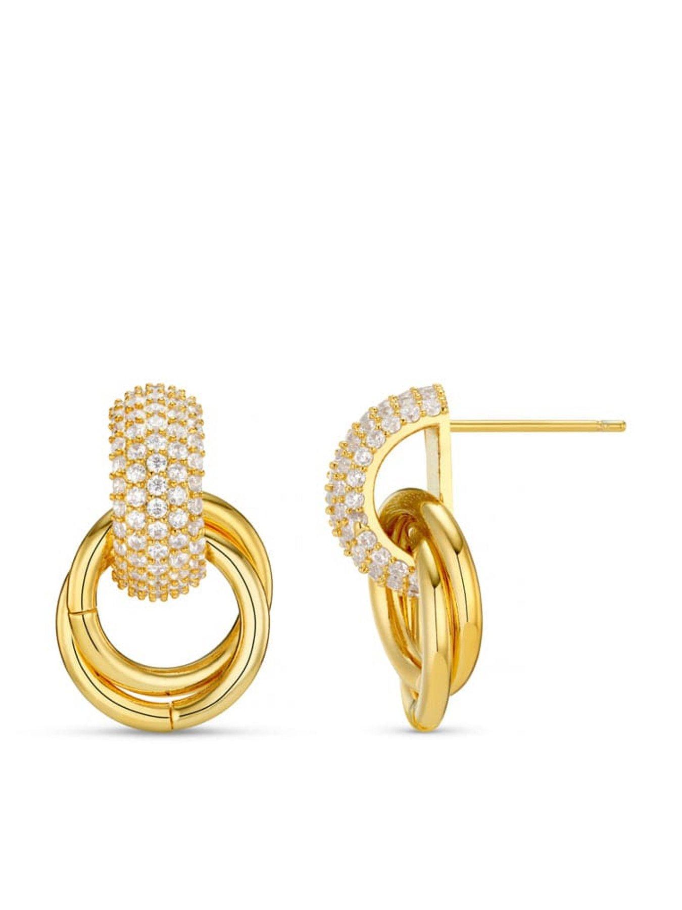 orelia-pave-interlocking-earringsstillFront