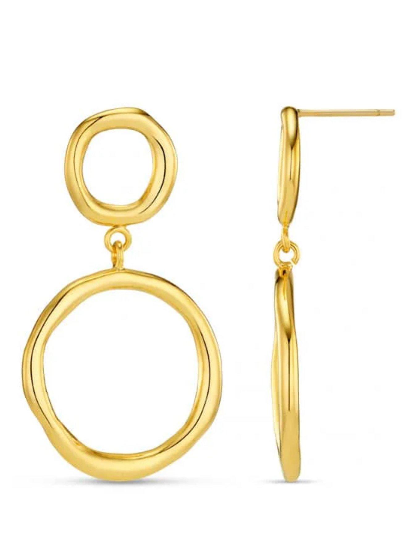 orelia-open-circle-drop-earringsfront