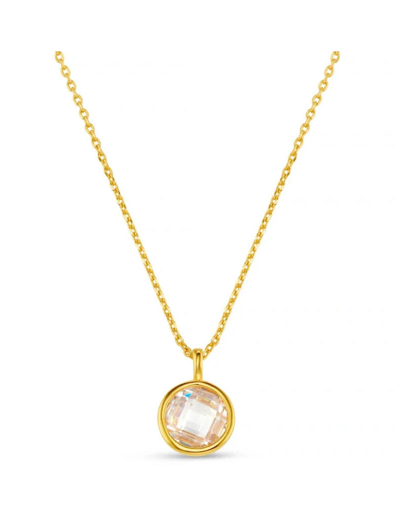 orelia-faceted-crystal-charm-necklacefront
