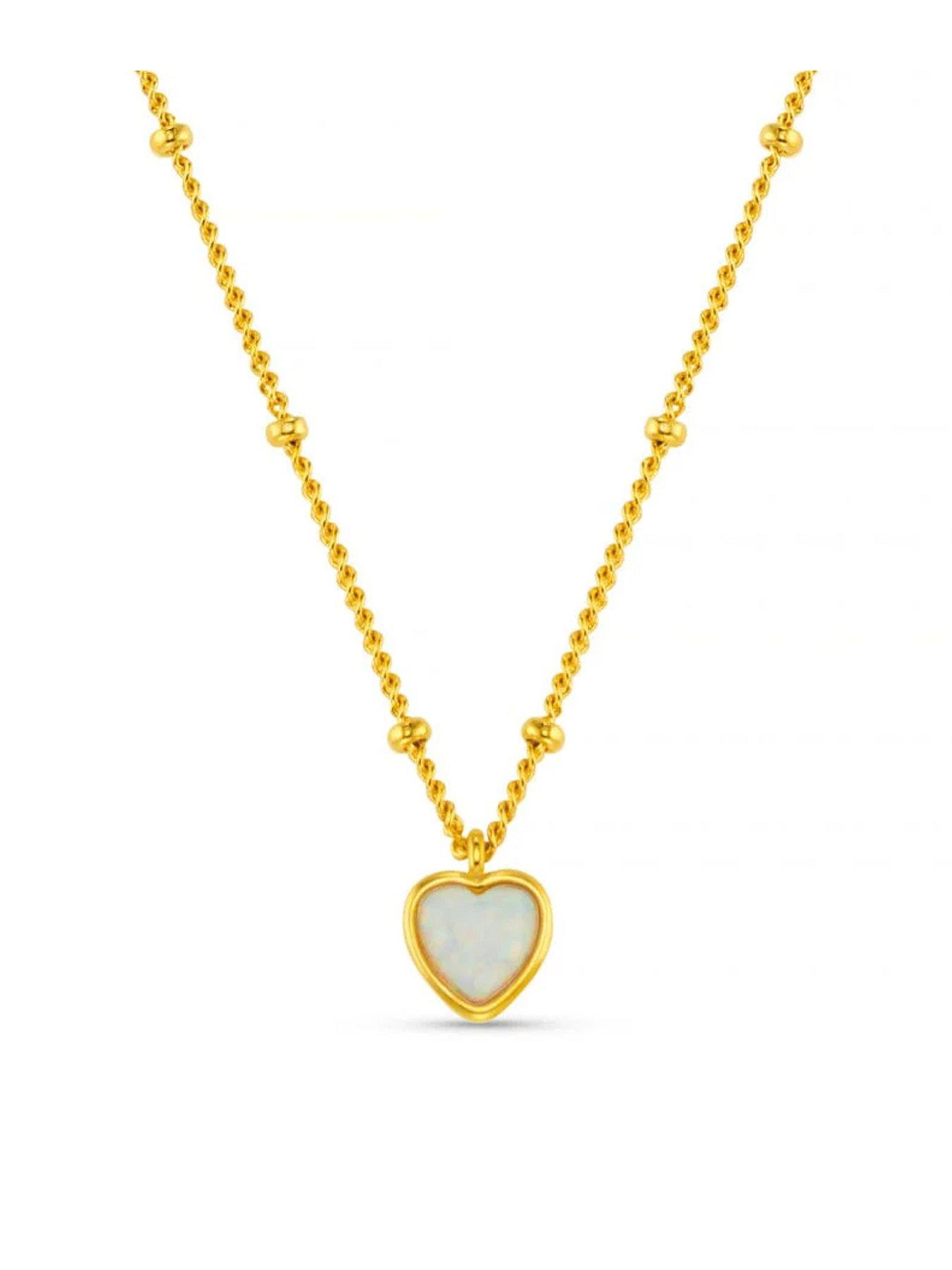 orelia-opal-heart-charm-necklacestillFront