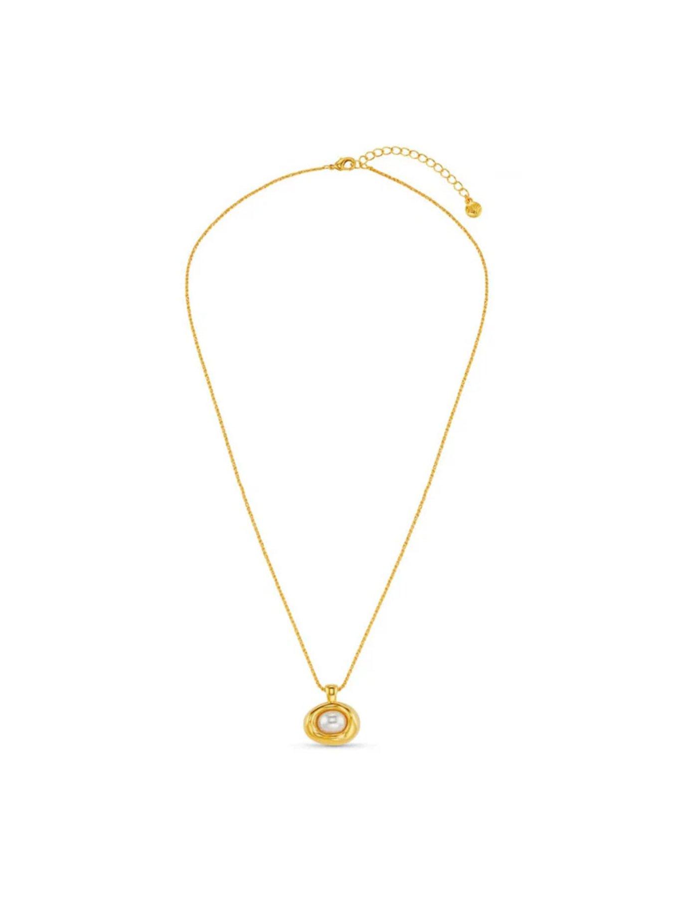 orelia-statement-molten-pearl-necklacestillFront