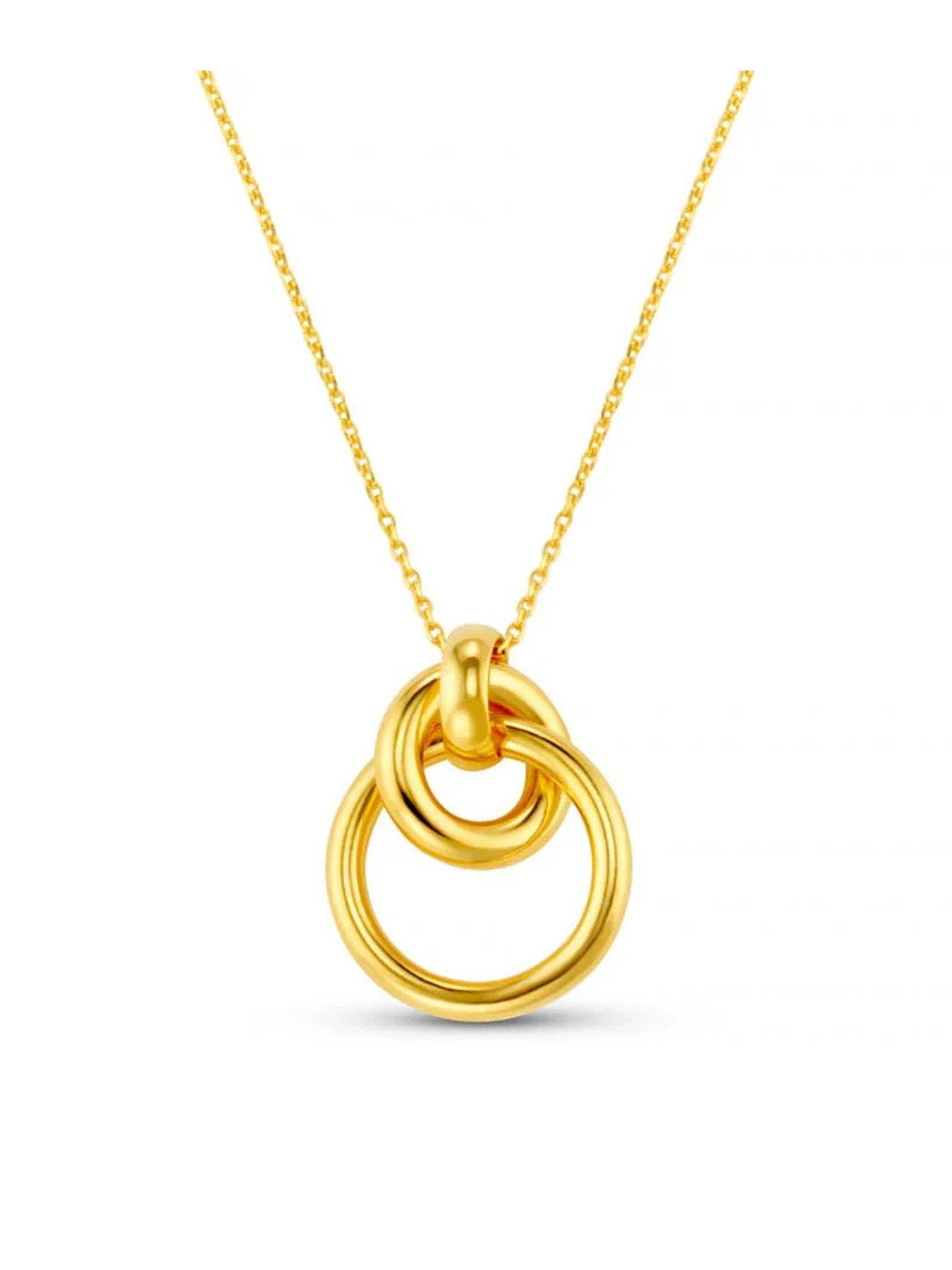 orelia-interlocking-open-circle-necklacestillFront