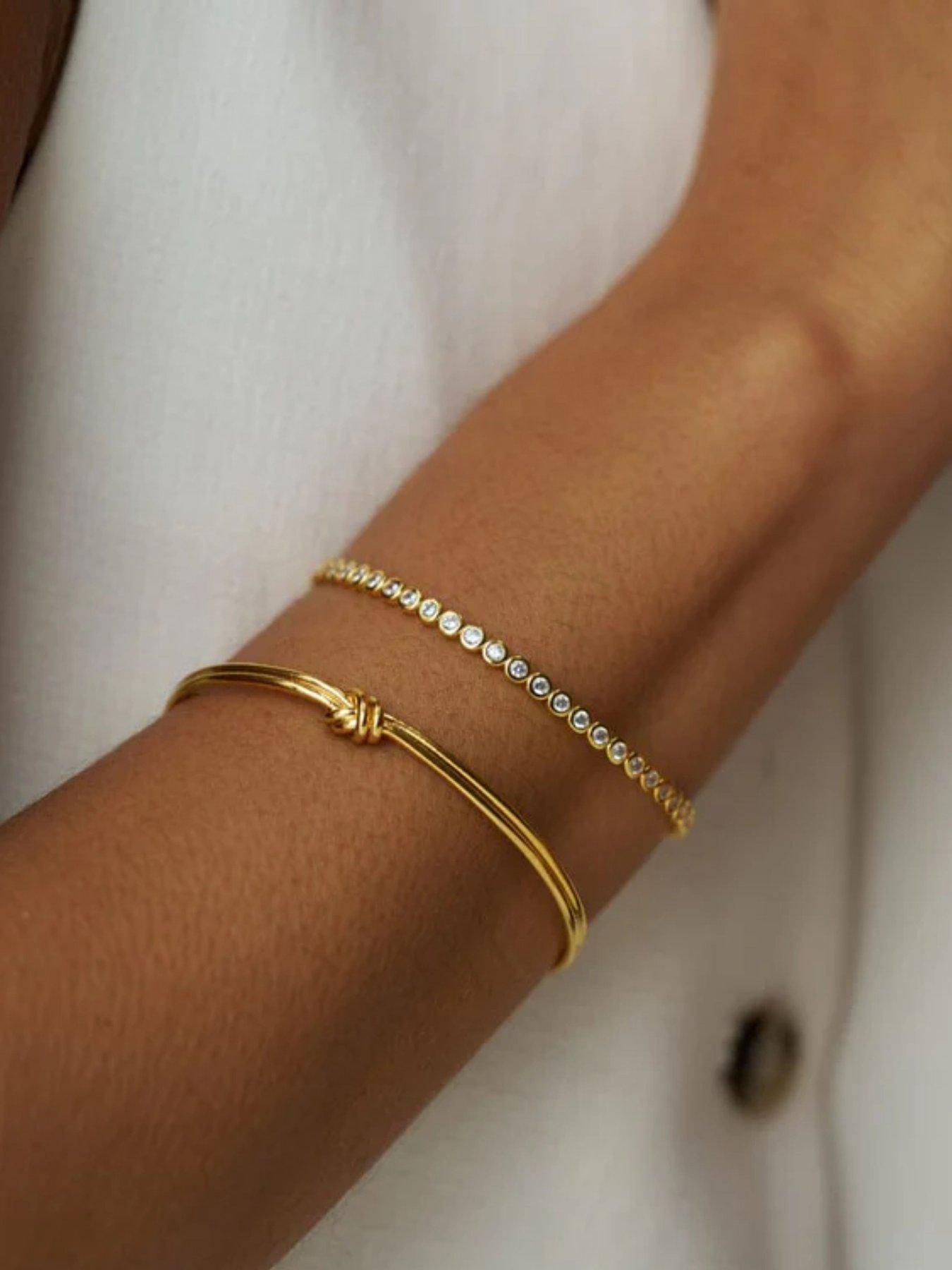 orelia-linear-knot-crystal-bangle-2-pack