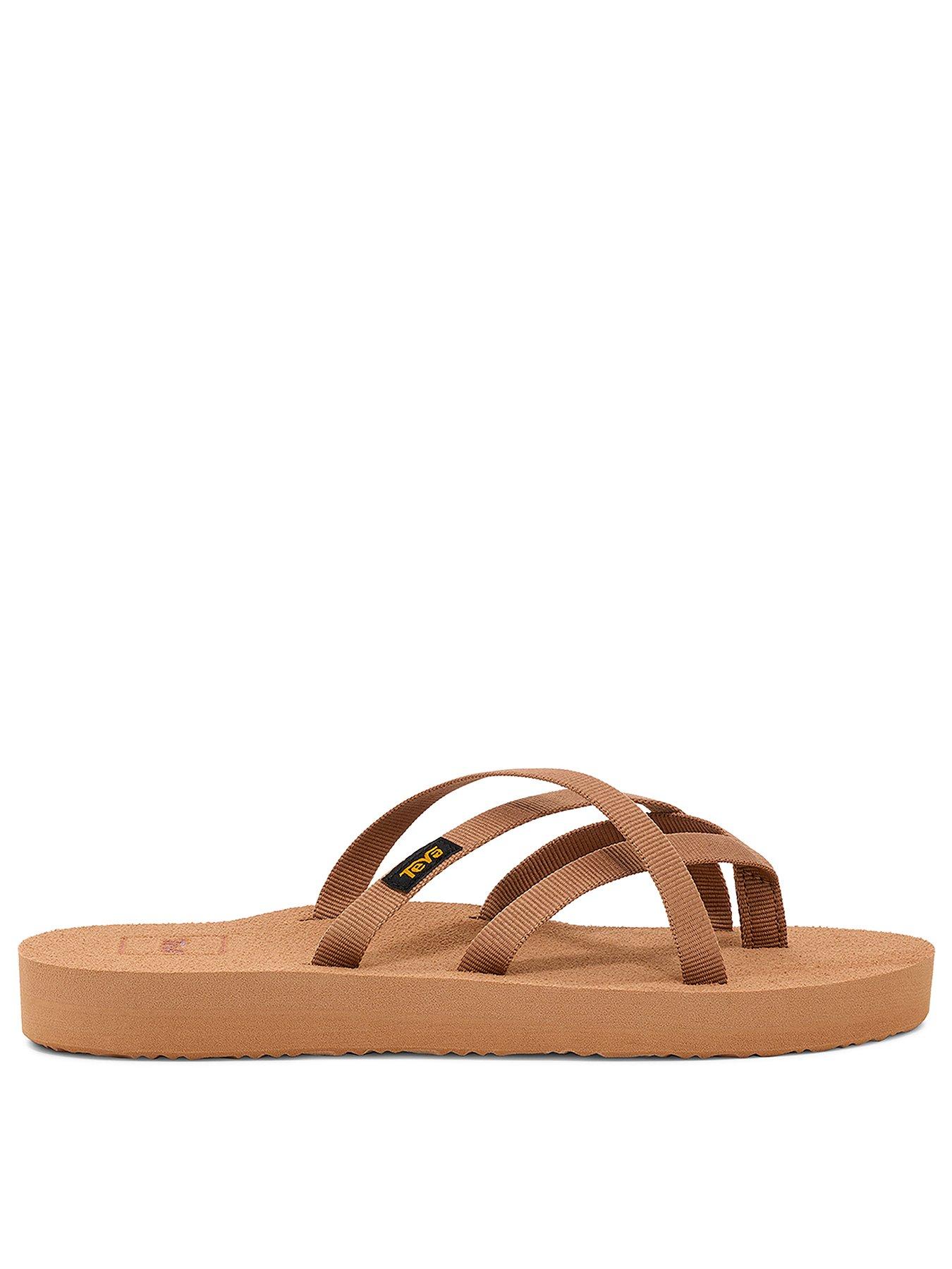 Teva Olowahu Flat Sandal - Brown