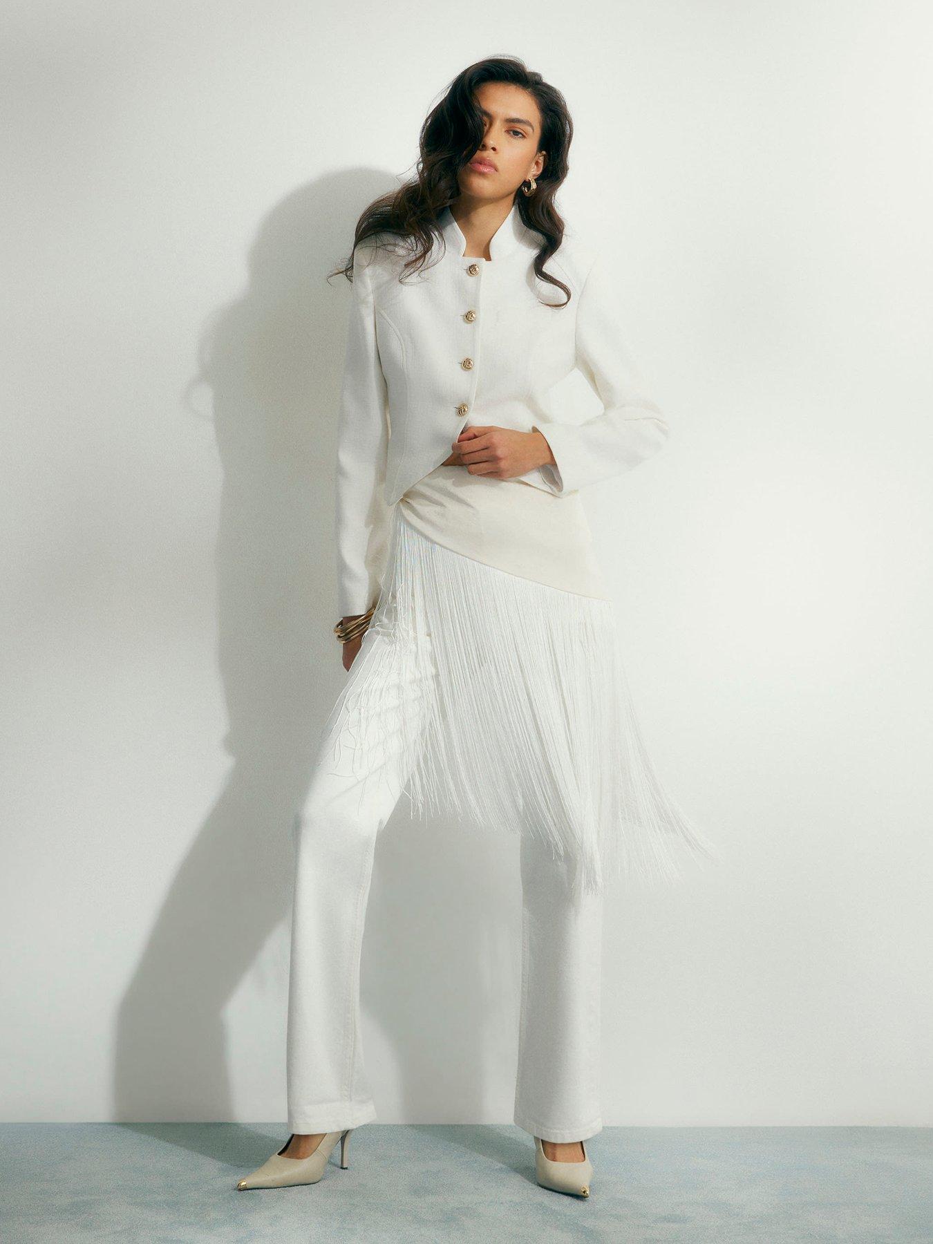 Image 3 of 6 of River Island Toyota Stretch Straight - White