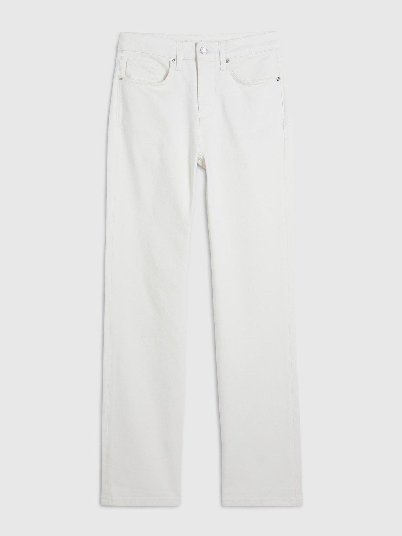 Image 6 of 6 of River Island Toyota Stretch Straight - White