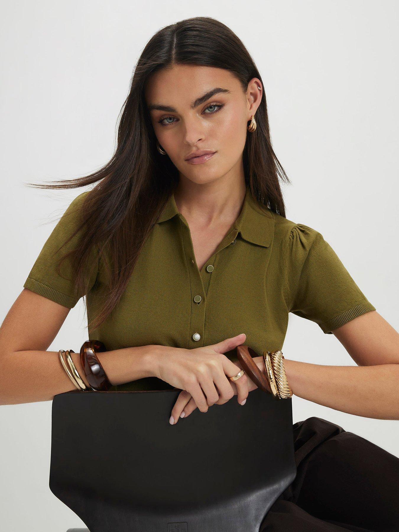 Image 4 of 6 of River Island Short Sleeve Angel Sleeve Cut Out Dress