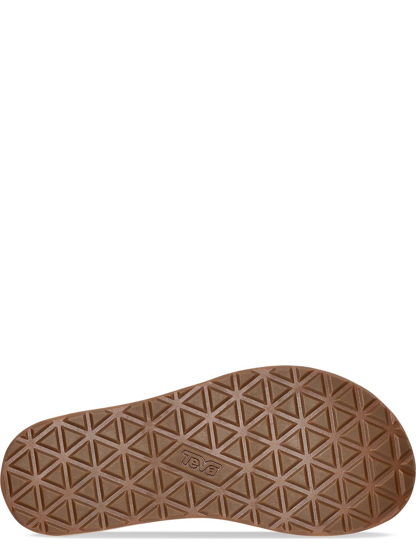 Image 5 of 6 of Teva Original Universal Slim Lea Sandals - Brown