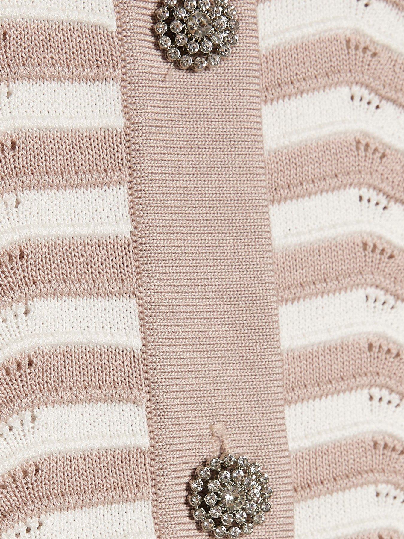 Image 6 of 6 of River Island Brunch Collar Tank - Beige