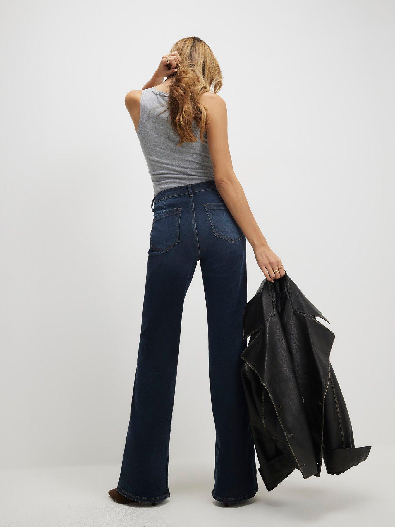 river-island-pippin-zip-relaxed-flare-jeans-bluestillFront