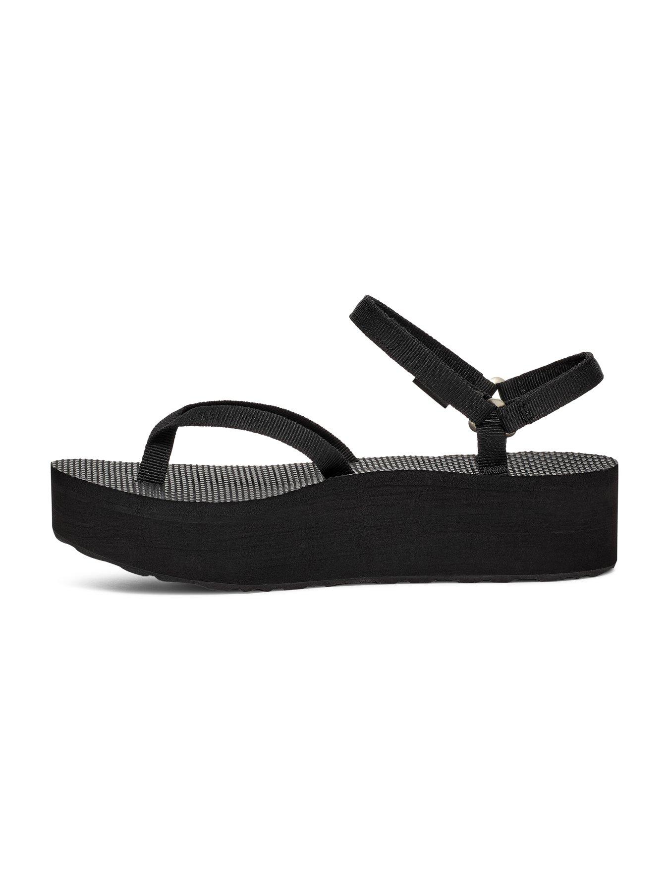 Image 6 of 6 of Teva Flatform Sandal Slim - Black