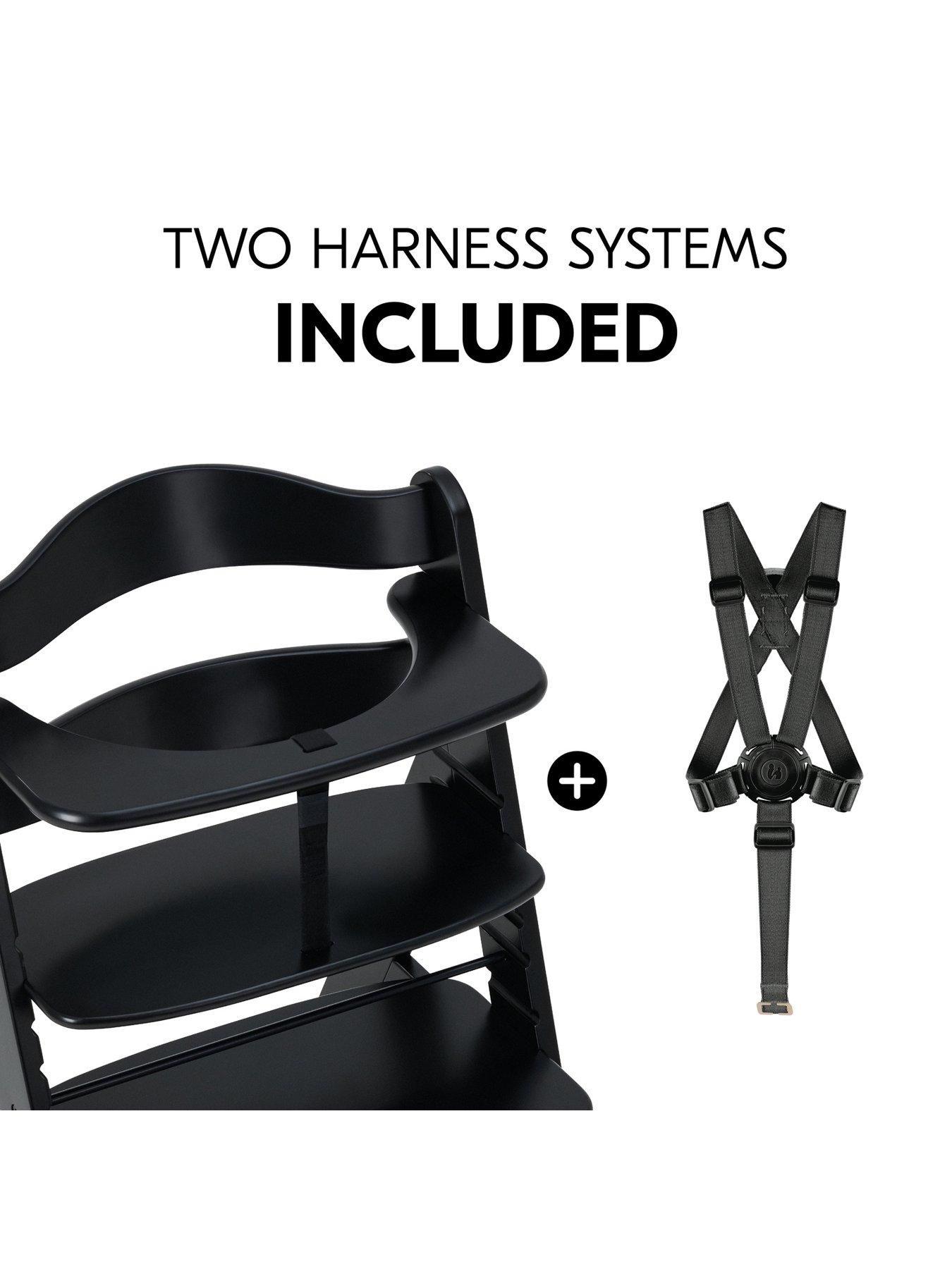 Image 3 of 8 of Hauck Alpha Highchair Premium Bundle - Black