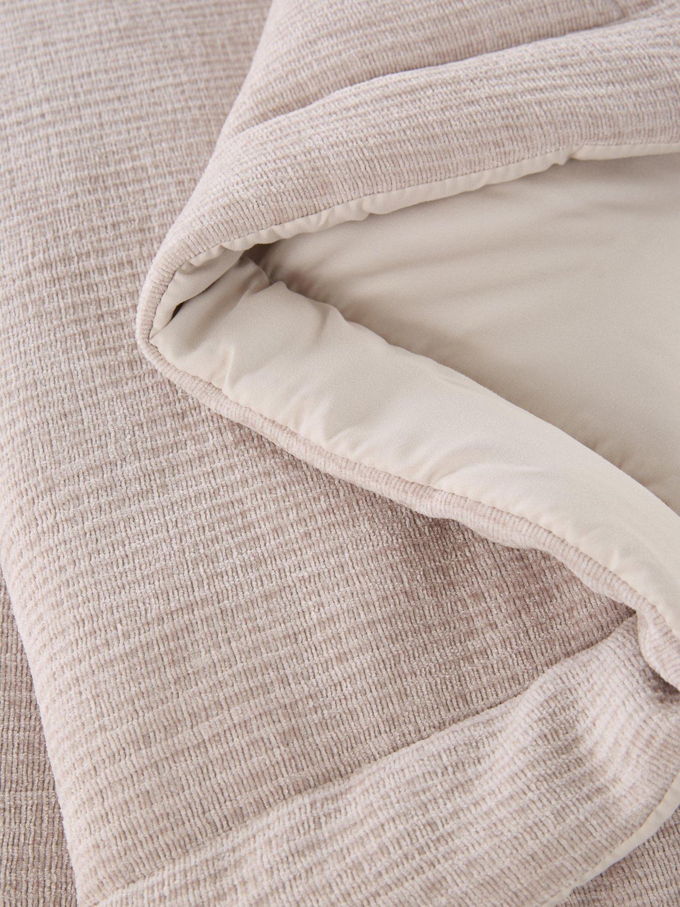 Image 6 of 6 of The Very Collection Velvet Wave Quilted Bedspread 220X200cm