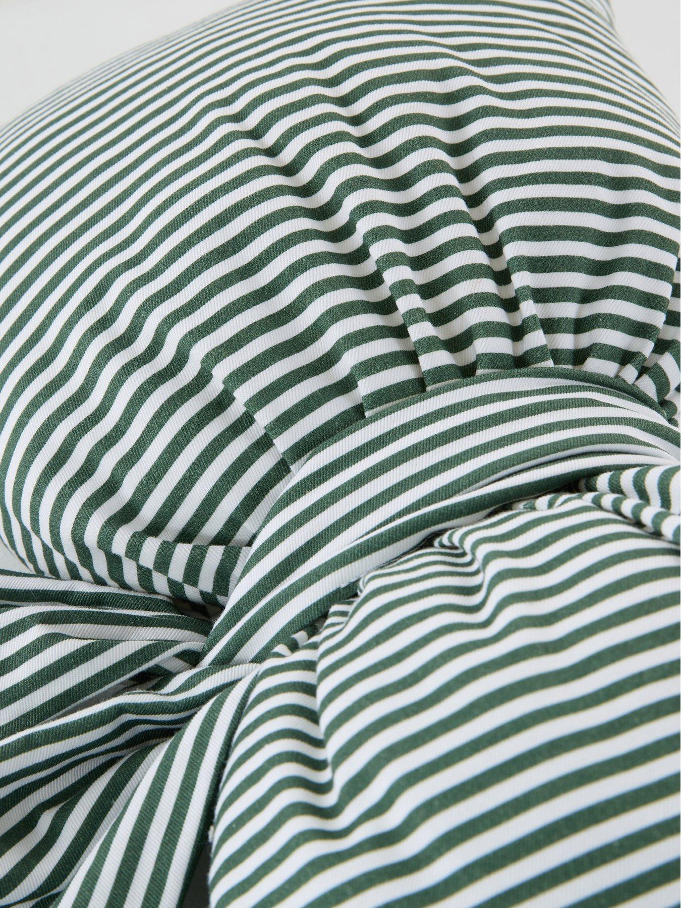 Image 3 of 5 of The Very Collection Stripe&nbsp;Bow Shaped Cushion