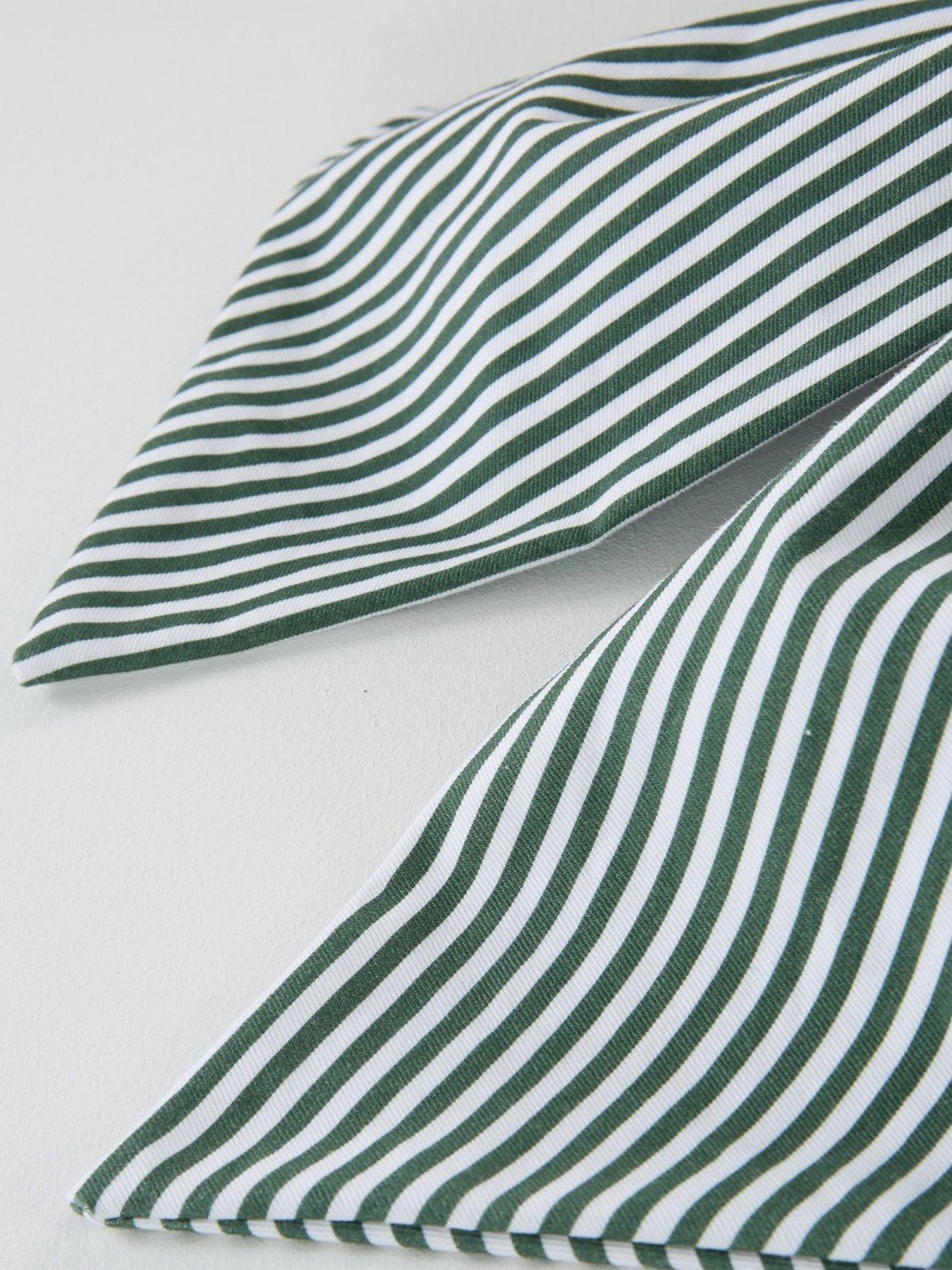 Image 4 of 5 of The Very Collection Stripe&nbsp;Bow Shaped Cushion