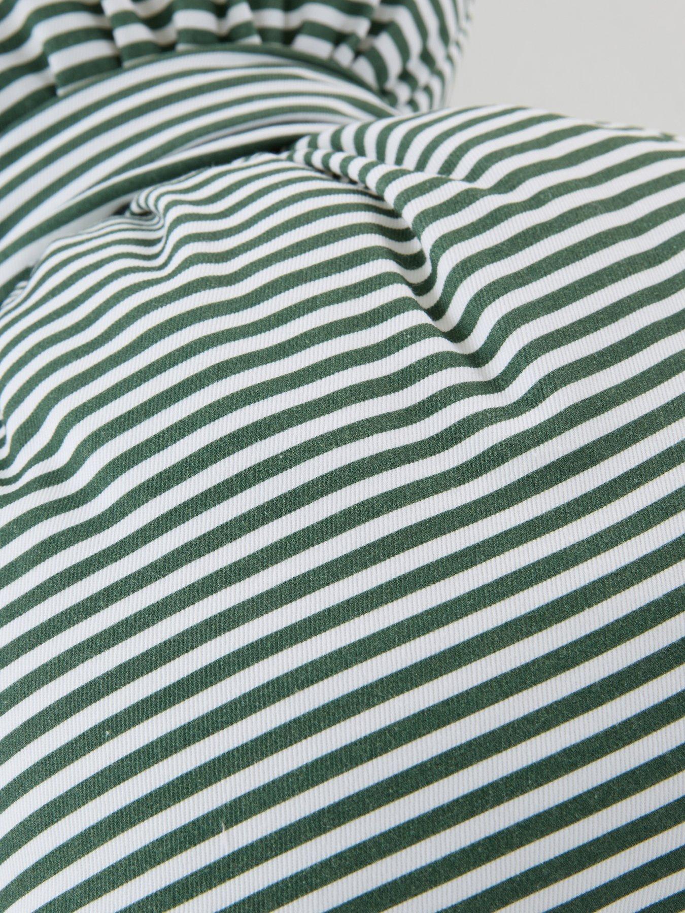 Image 5 of 5 of The Very Collection Stripe&nbsp;Bow Shaped Cushion