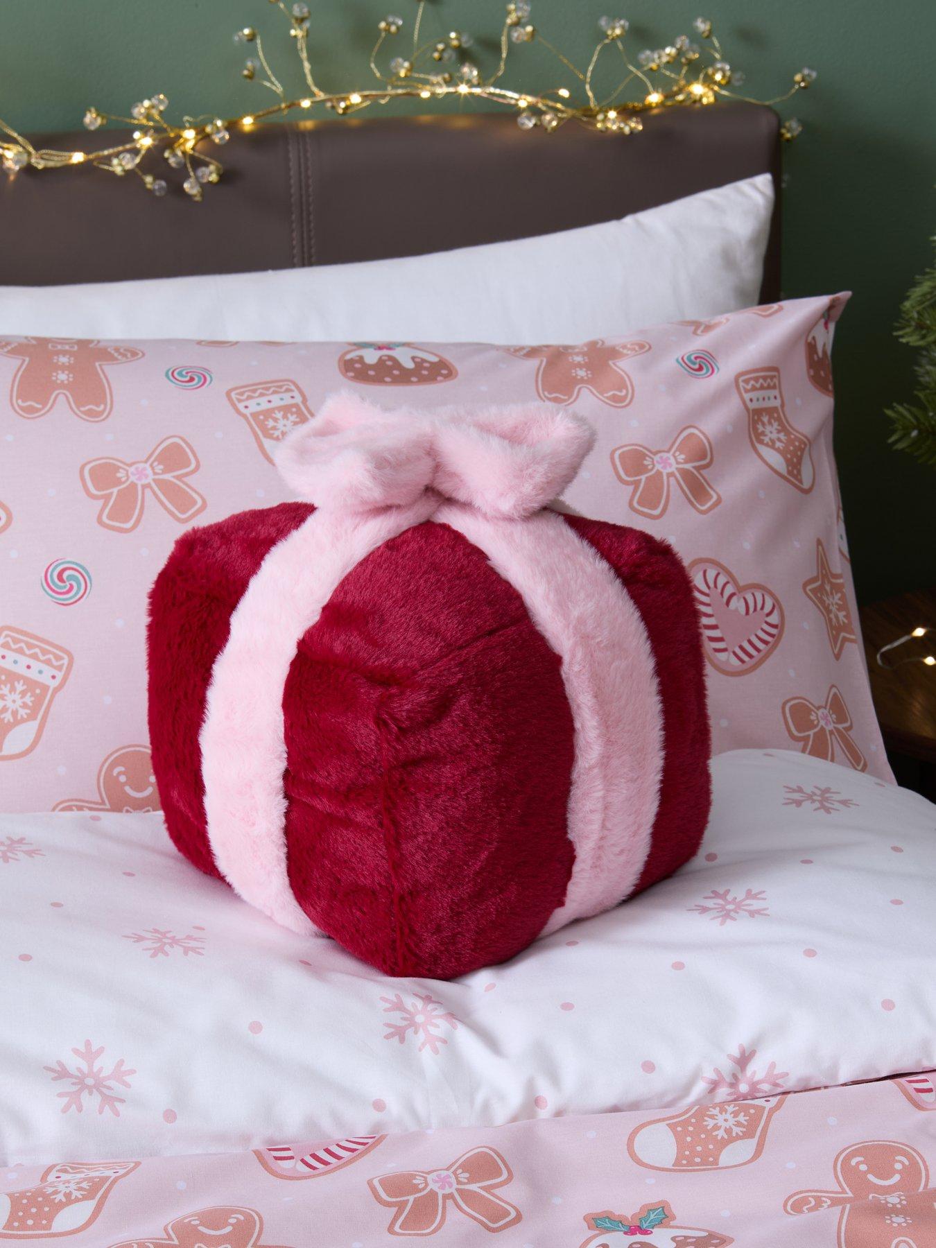 The Very Collection Christmas Present Shaped Cushion