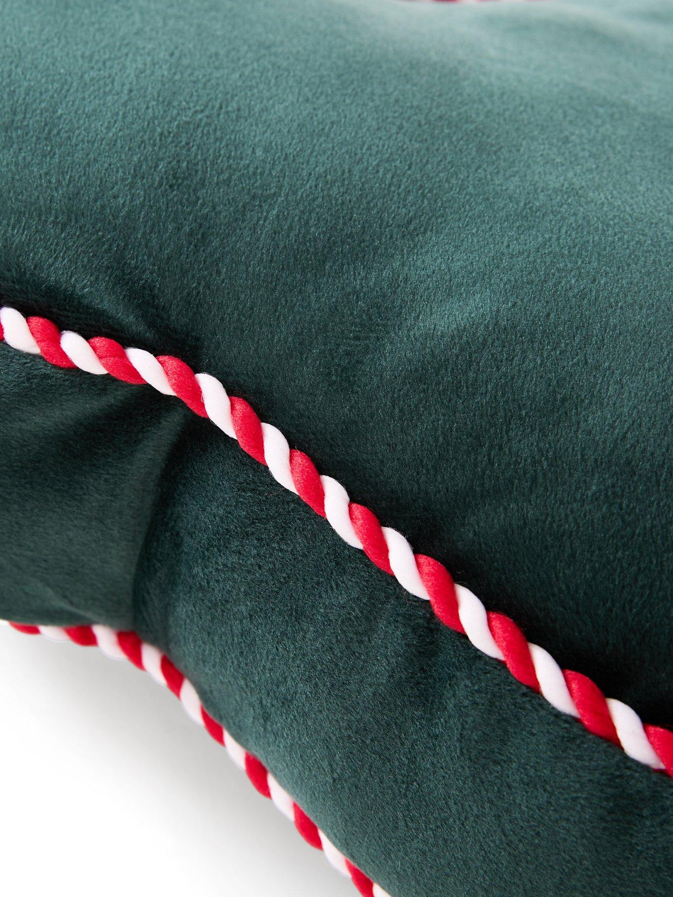 Image 3 of 5 of The Very Collection Christmas Tree Shaped Cushion