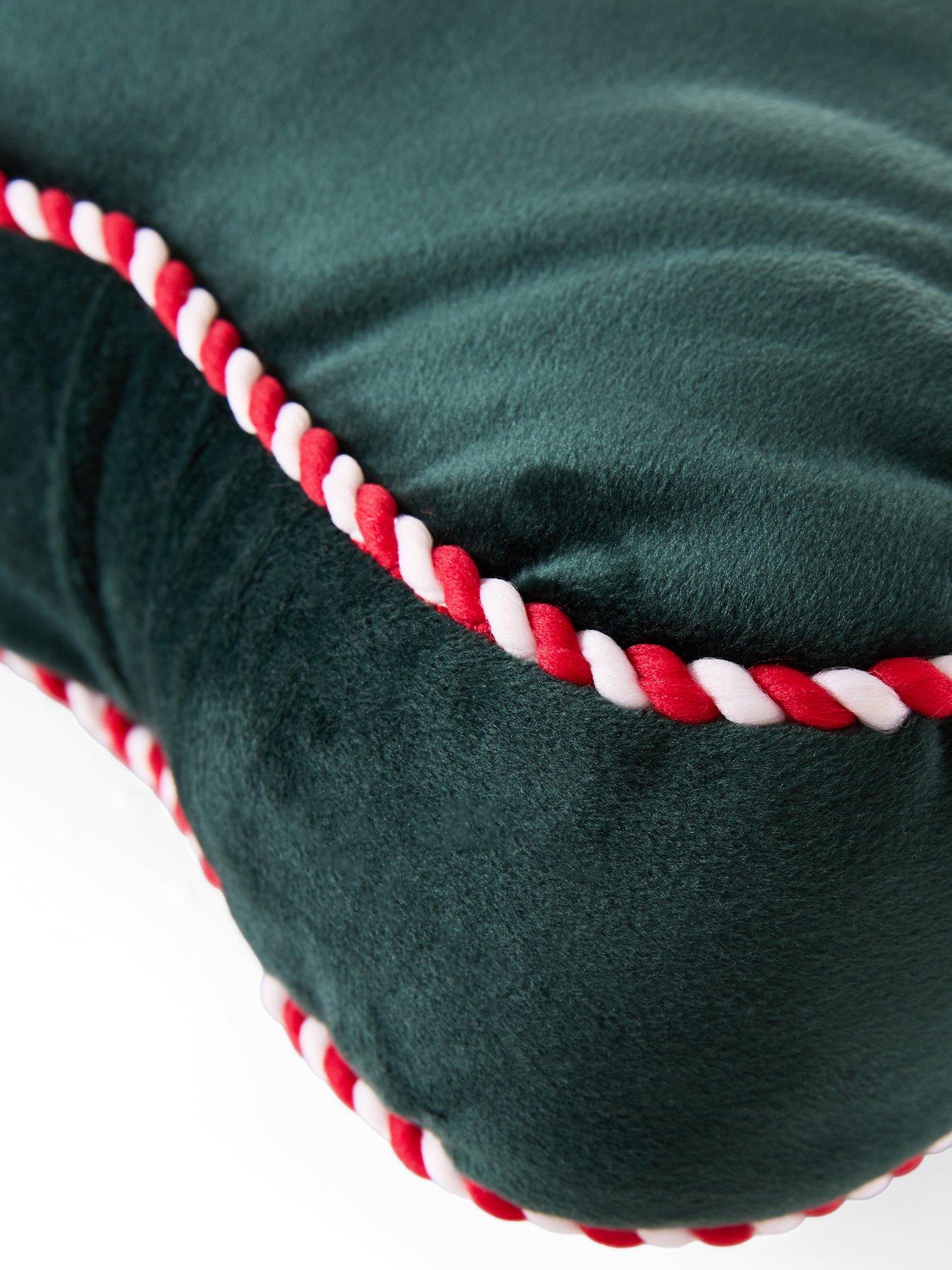 Image 5 of 5 of The Very Collection Christmas Tree Shaped Cushion