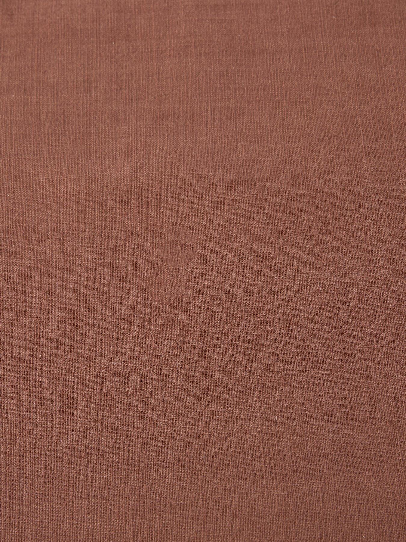Image 7 of 7 of Michelle Keegan Home Cotton And Linen Blend Placemats With Raw Edge - Set Of 2