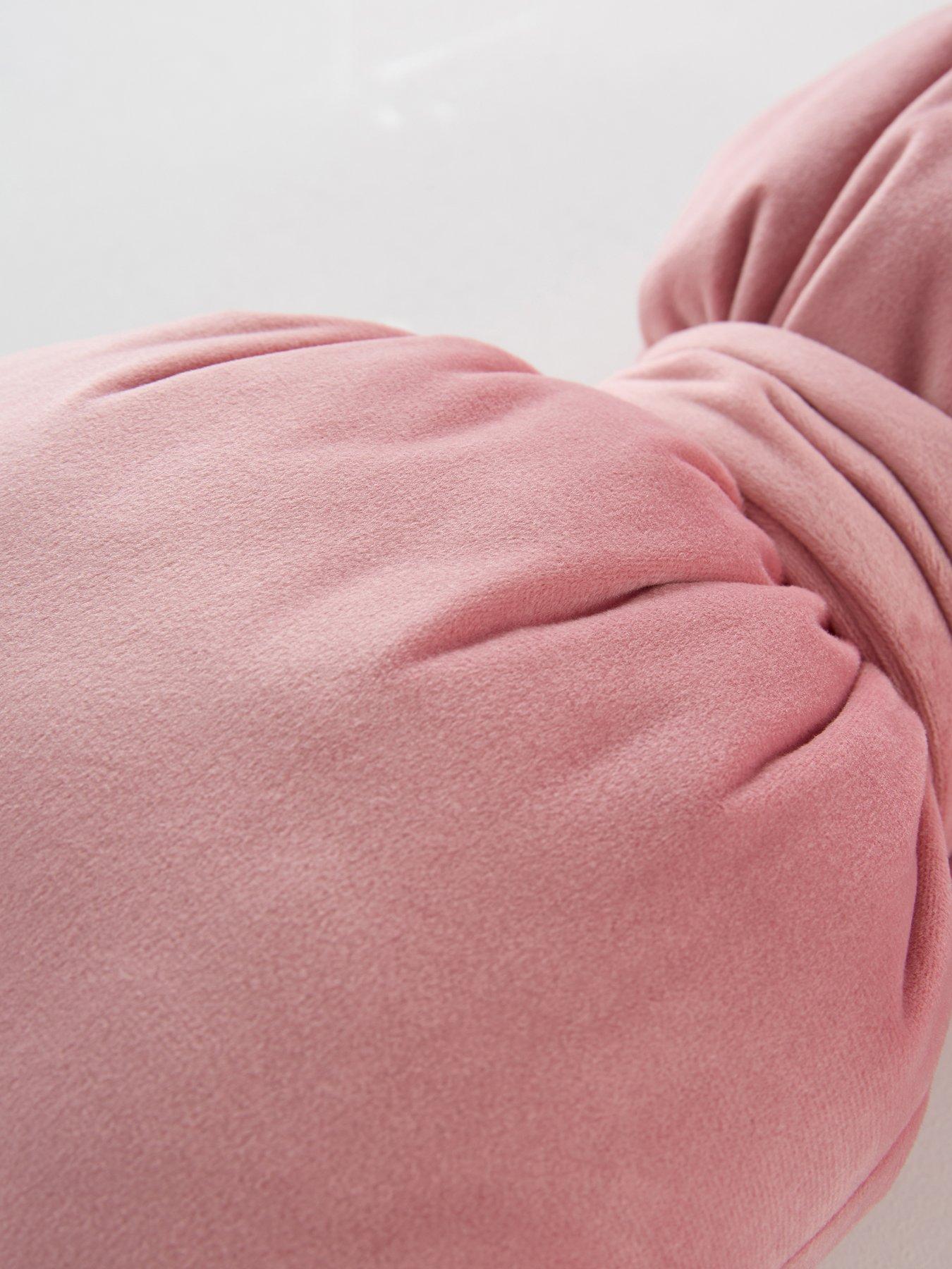 Image 5 of 5 of The Very Collection Pink&nbsp;Bow Shaped Cushion