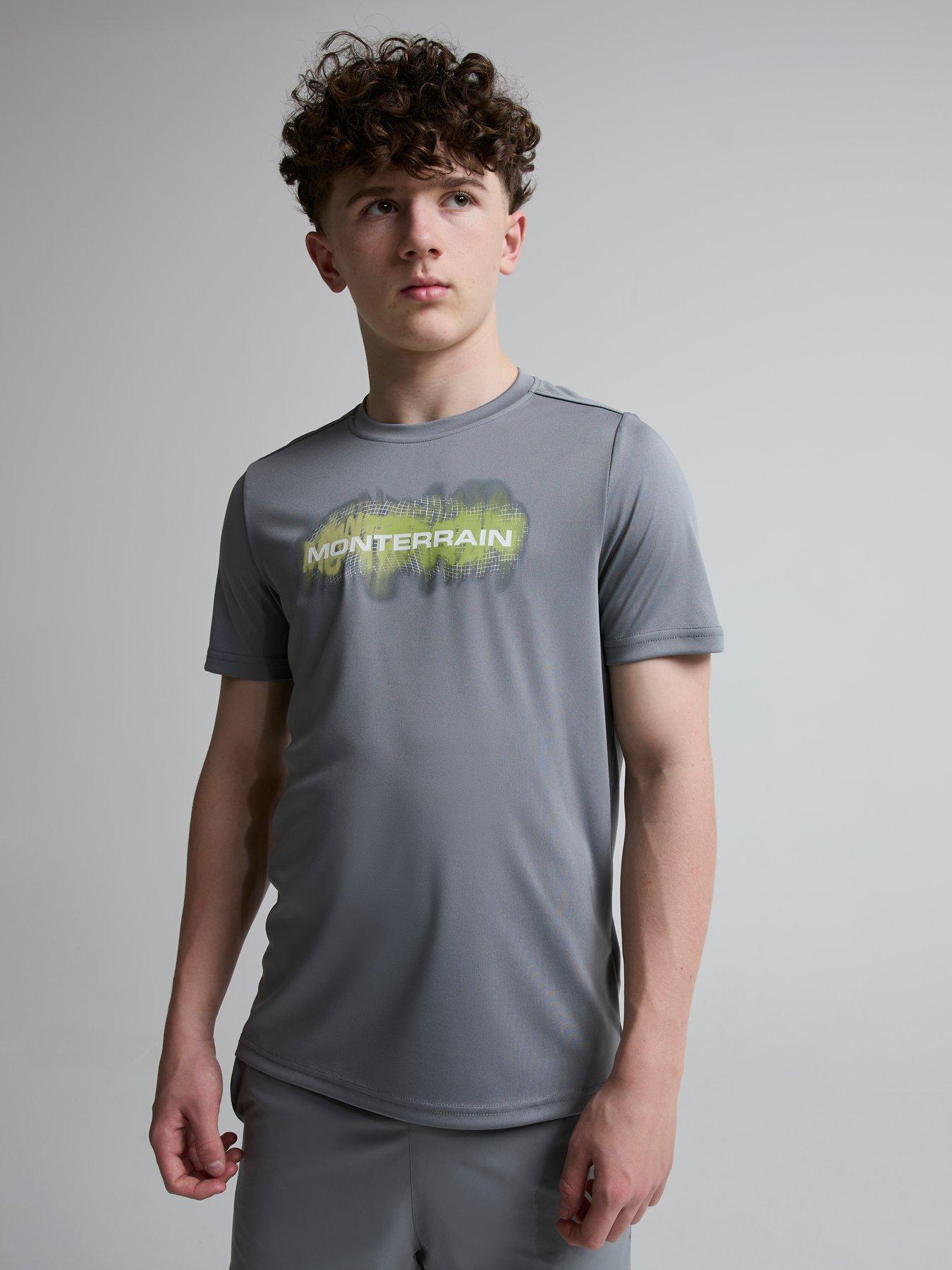 Monterrain Boys Hyperterrain Tee - Black