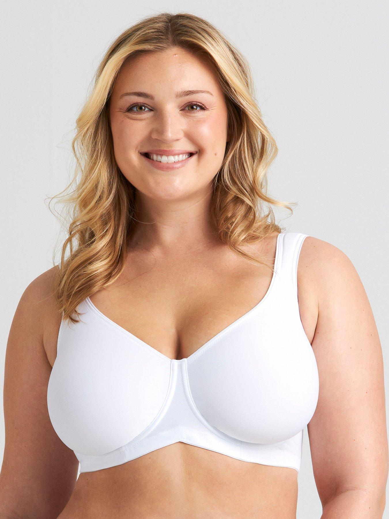 Miss Mary of Sweden Miss Mary Of Sweden Stay Fresh Air Underwired Bra - White