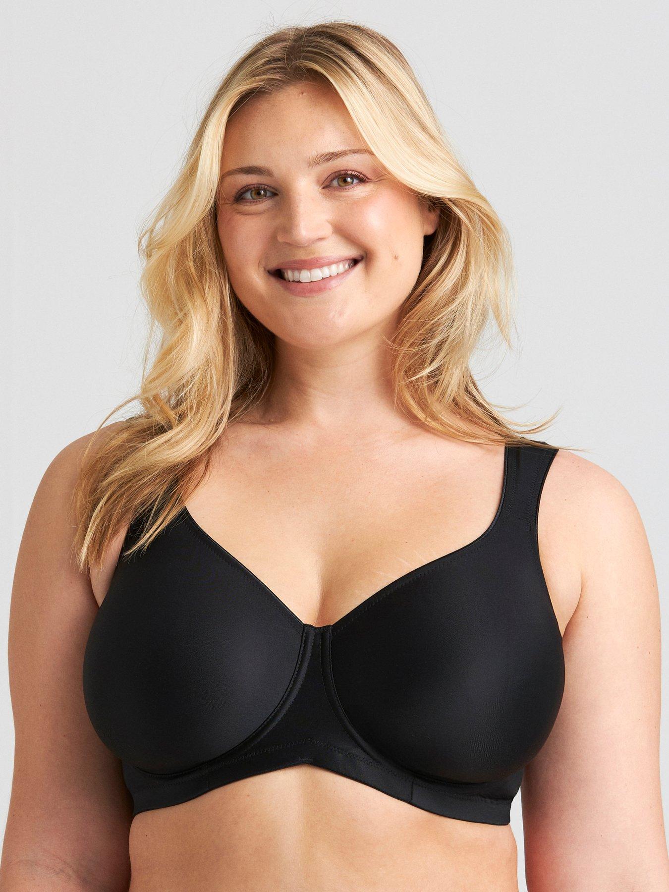 Miss Mary of Sweden Miss Mary Of Sweden Stay Fresh Air Underwired Bra - Black