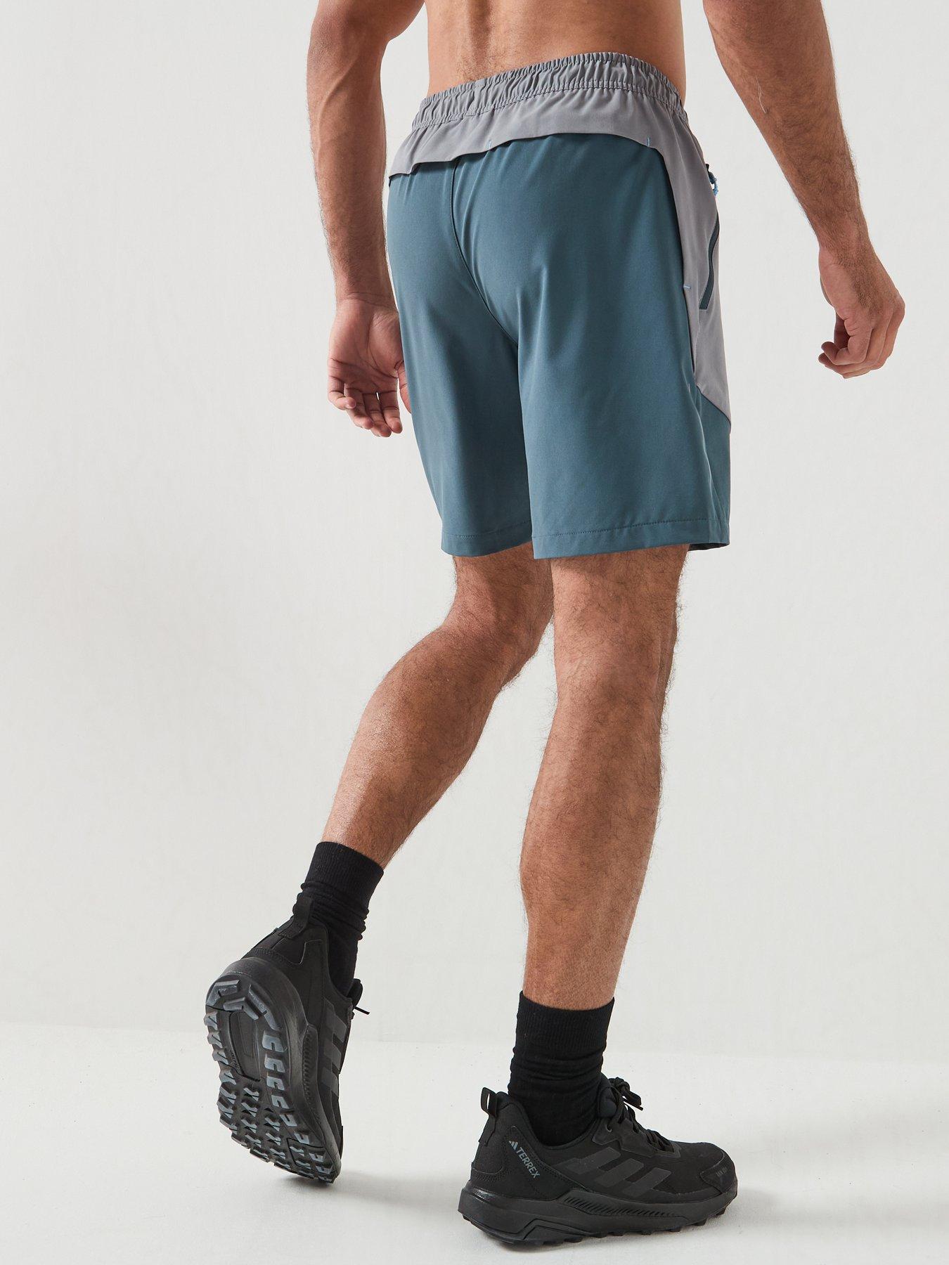 Image 2 of 5 of Monterrain Mens Vault Woven Short - Grey/ Blue