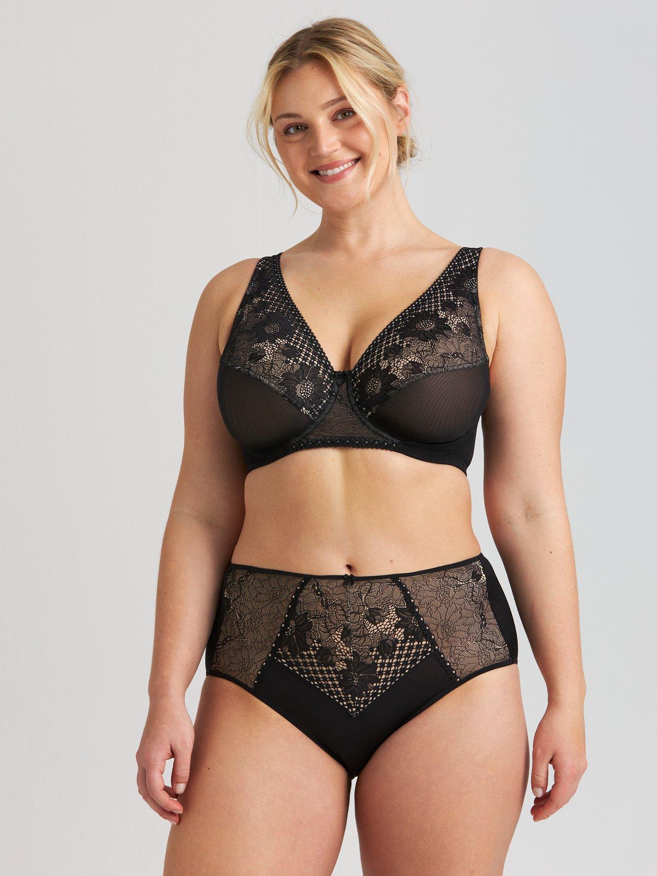 Miss Mary of Sweden Miss Mary Of Sweden Lace Charm Underwired Bra - Black