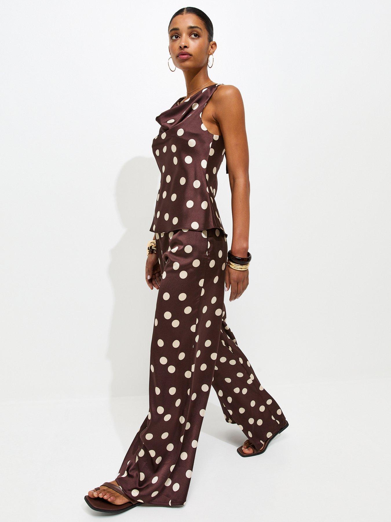 new-look-red-satin-spot-print-wide-leg-palazzo-trousersoutfit
