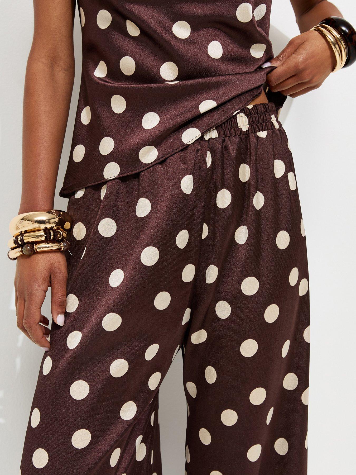 new-look-red-satin-spot-print-wide-leg-palazzo-trousersdetail
