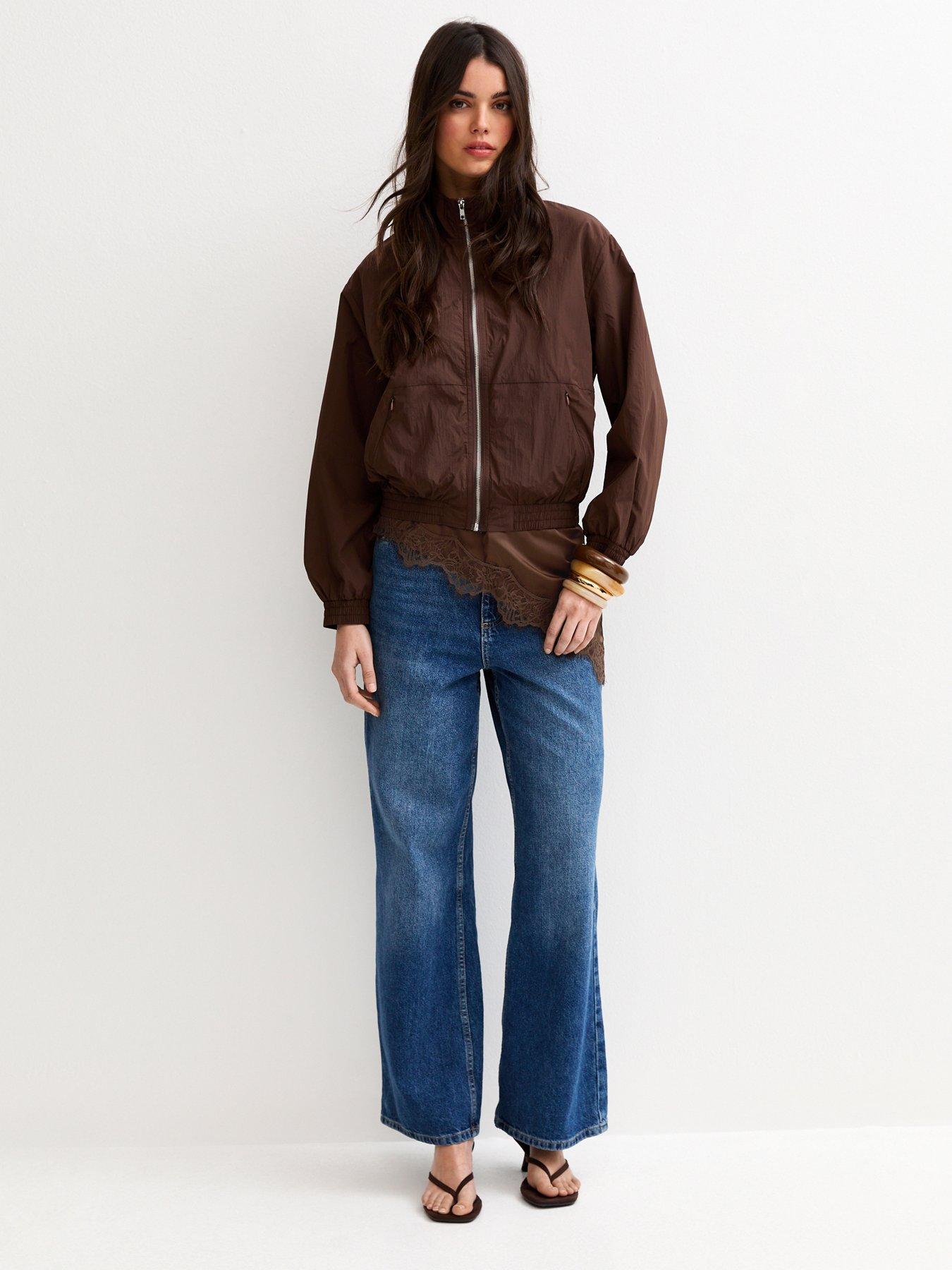 new-look-satin-asymmetric-lace-hem-cami-top-dark-brownoutfit