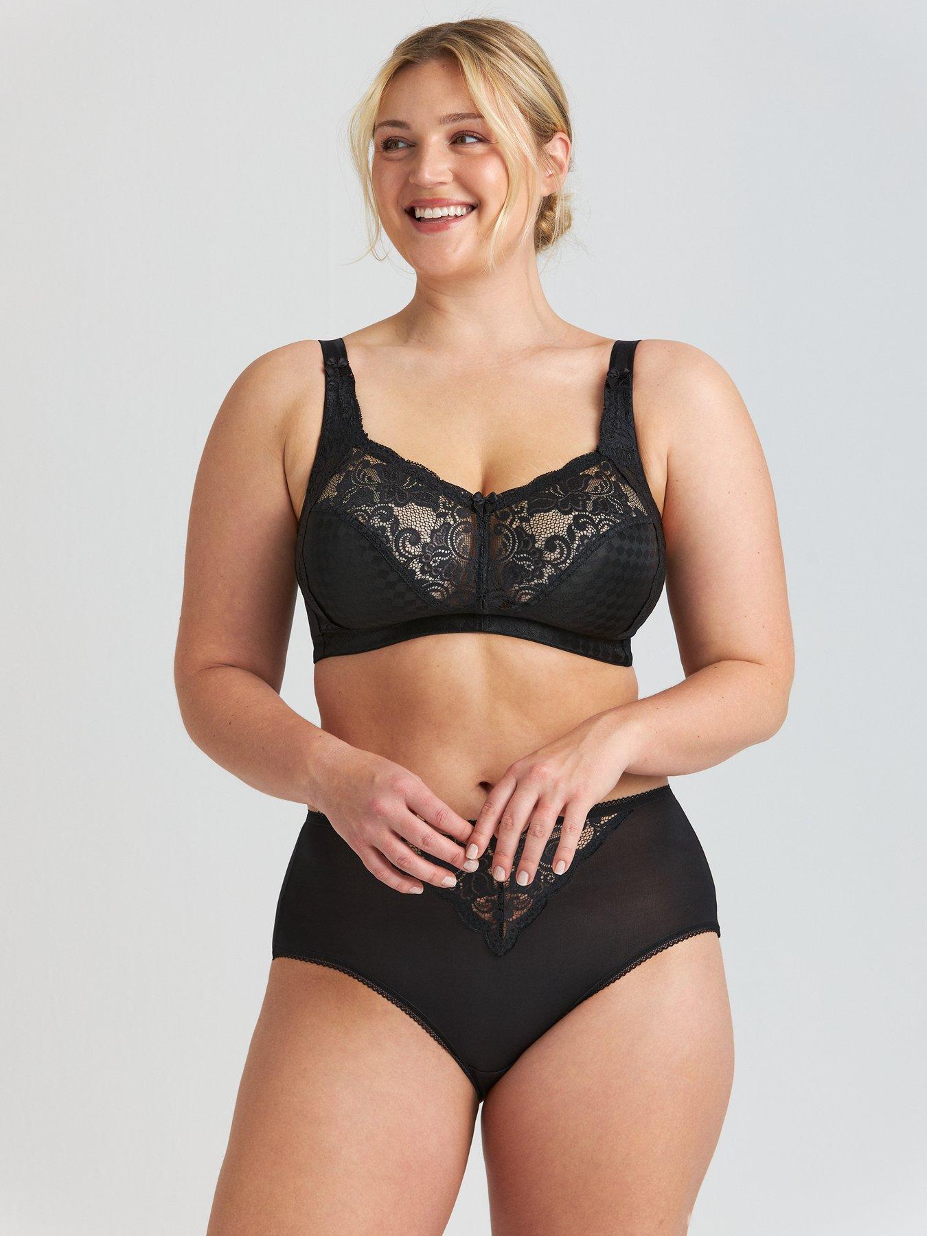 Miss Mary of Sweden Miss Mary Of Sweden Sparkle Bra Non-wired Bra - Black