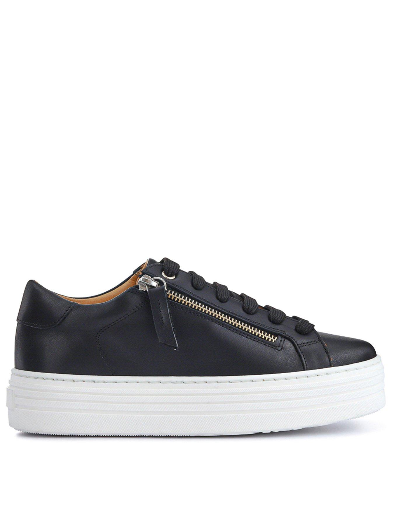 Image 1 of 5 of Jones Bootmaker Amalia Flatform Trainer - Black