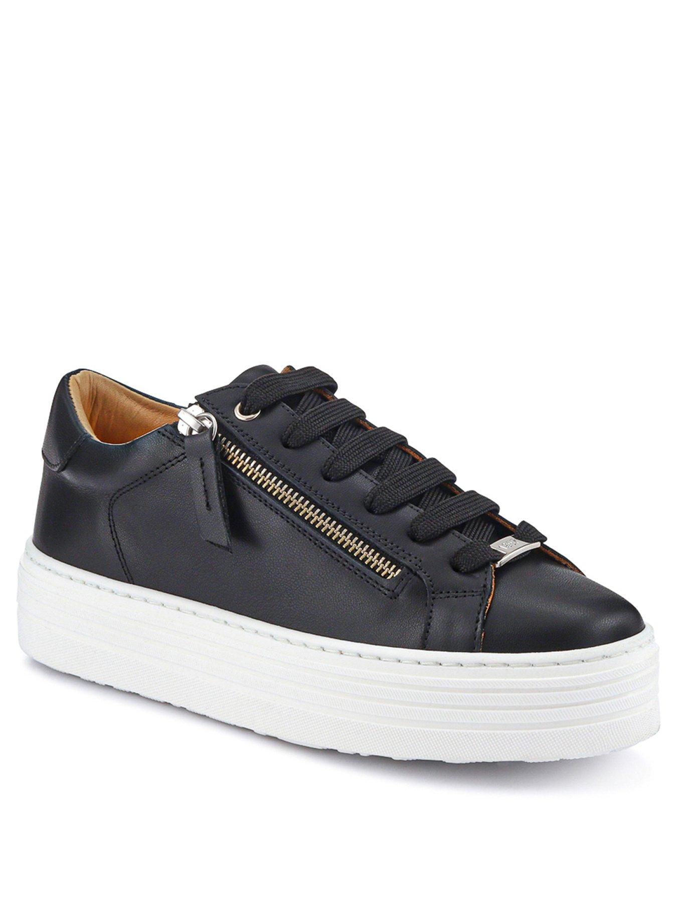 Image 2 of 5 of Jones Bootmaker Amalia Flatform Trainer - Black