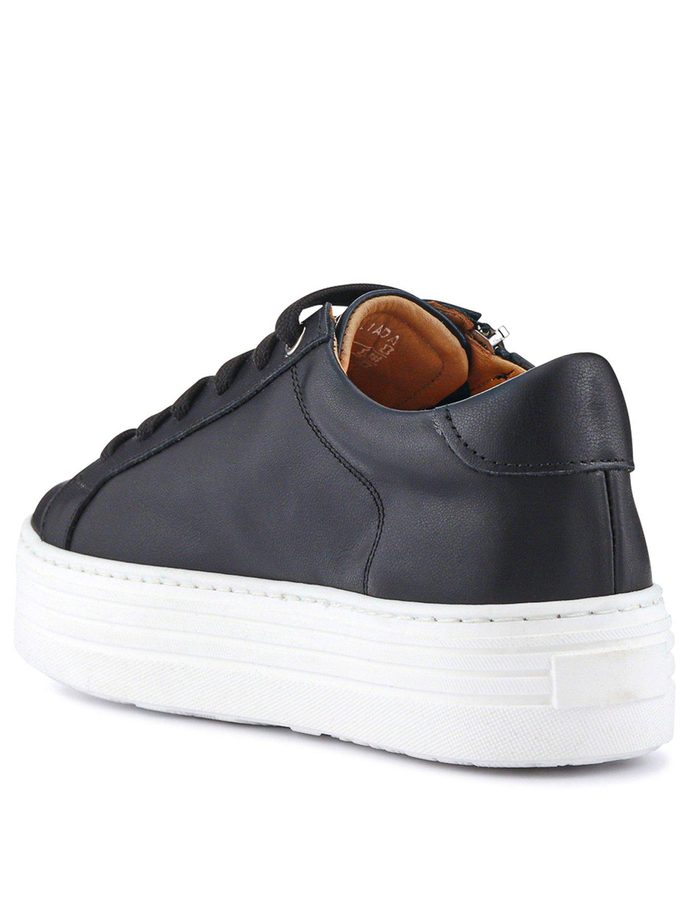 Image 3 of 5 of Jones Bootmaker Amalia Flatform Trainer - Black
